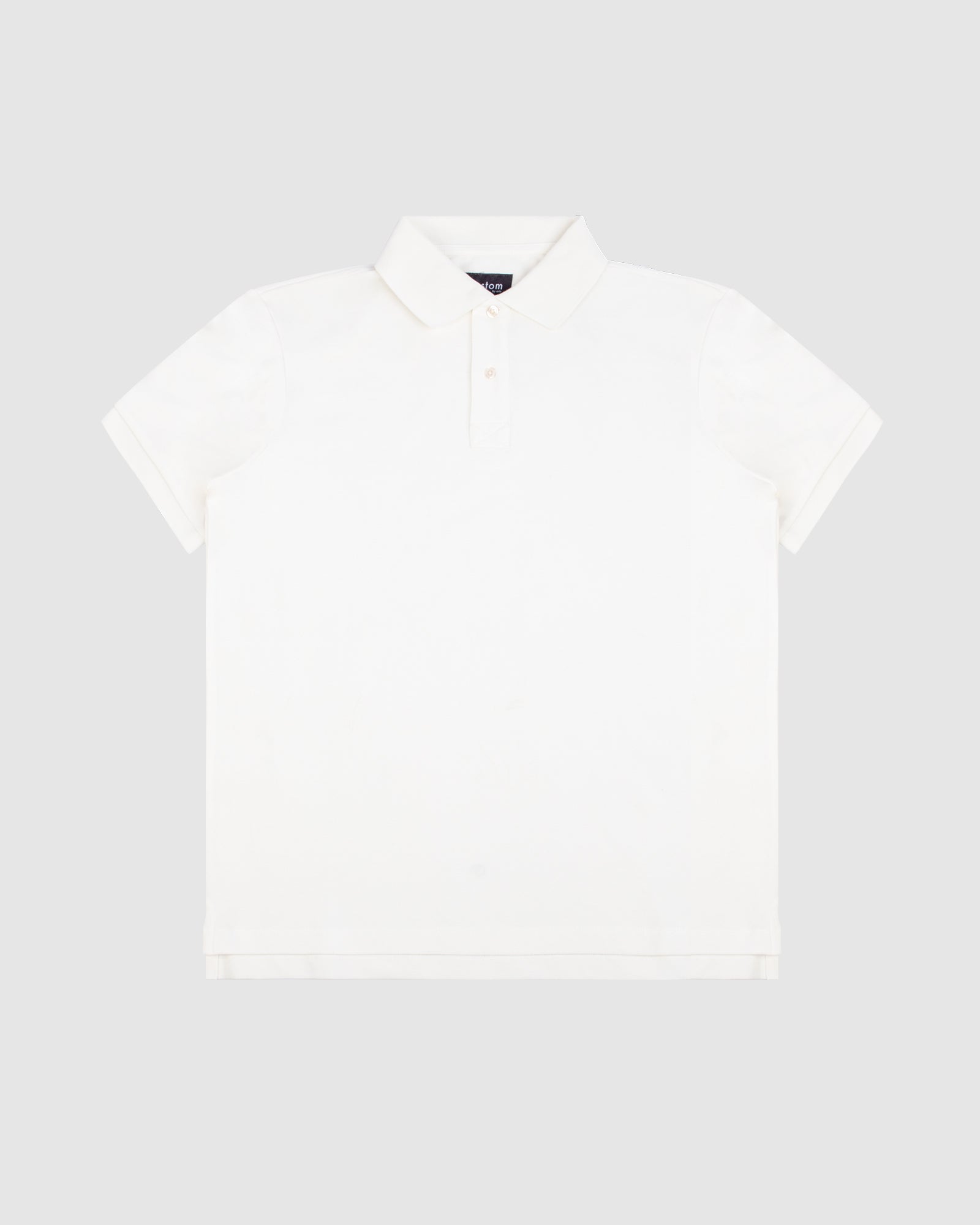 Unisex Polo Shirt Off-White