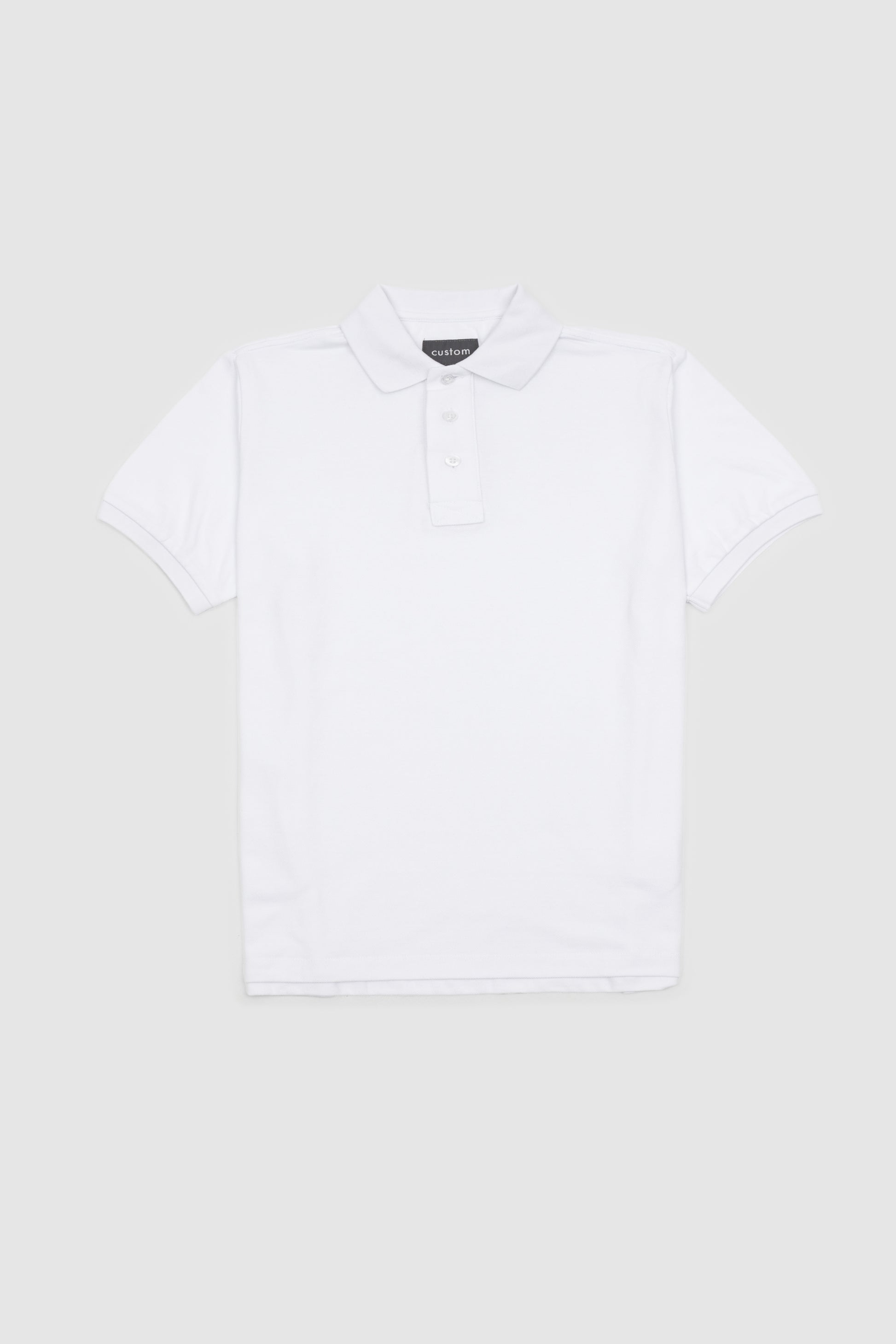 Mens Standard Polo Shirt White