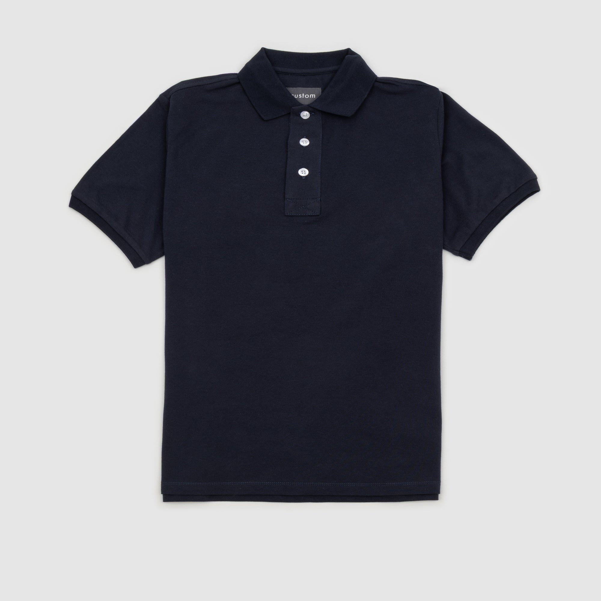 Mens Standard Polo Shirt Navy