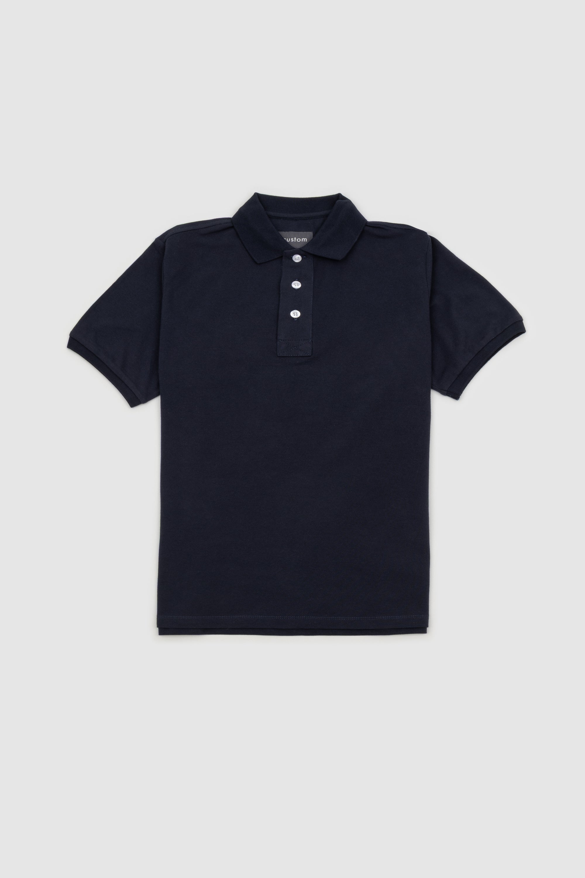 Mens Standard Polo Shirt Navy