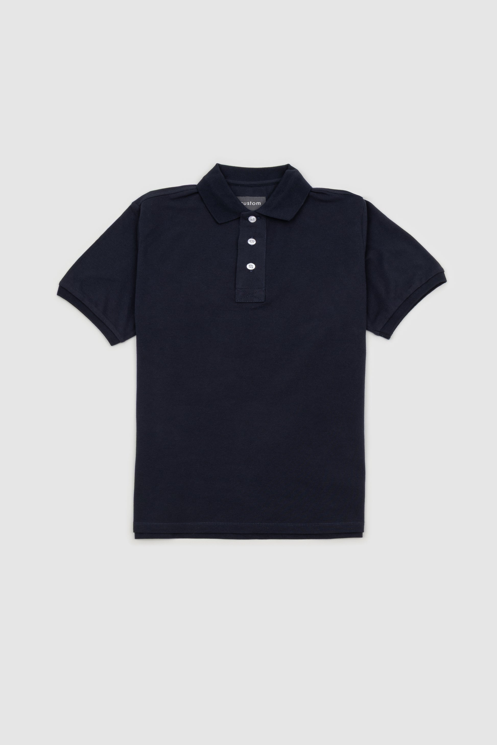 Mens Standard Polo Shirt Navy