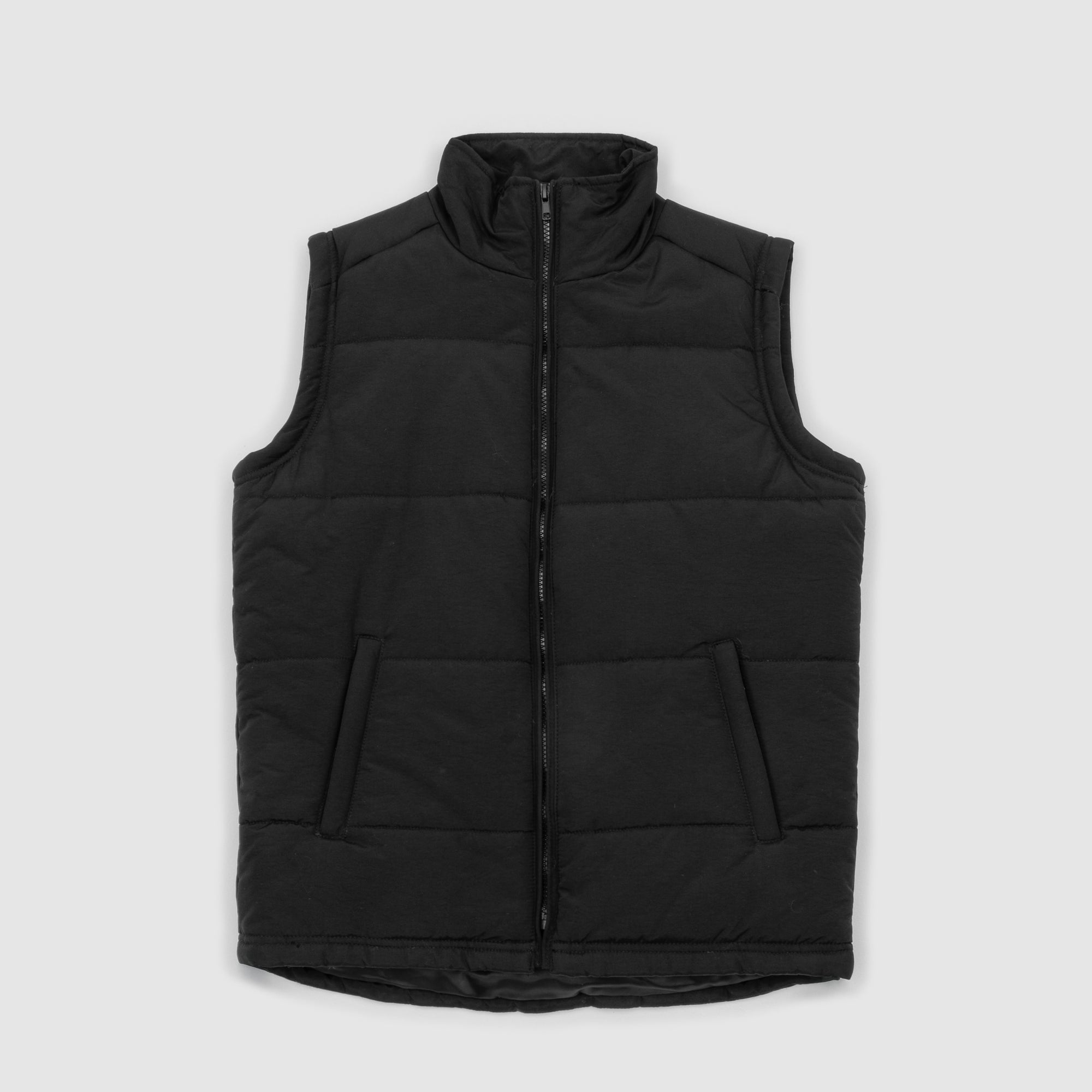 Unisex Puffer Vest Black