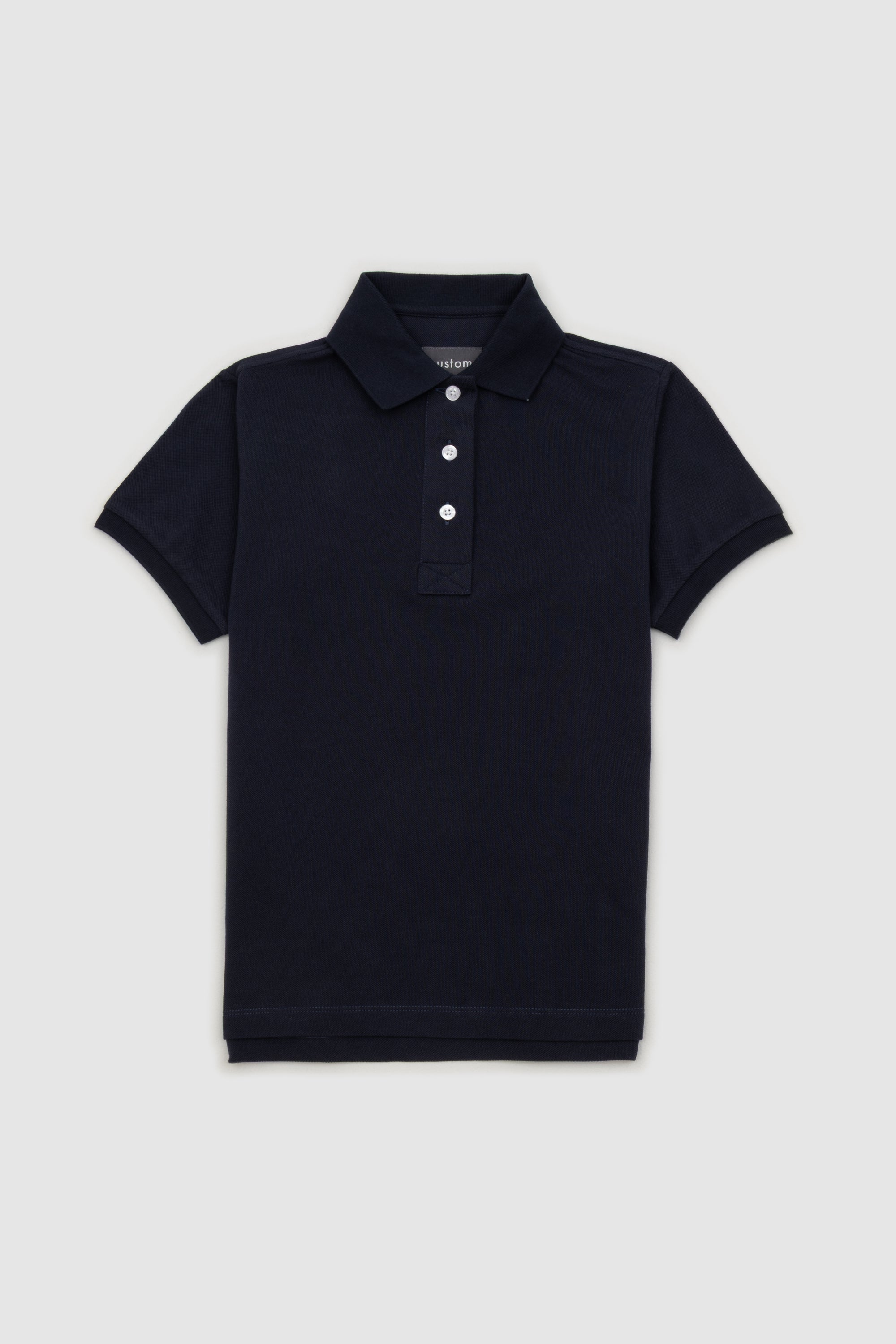 Womens Standard Polo Shirt Navy