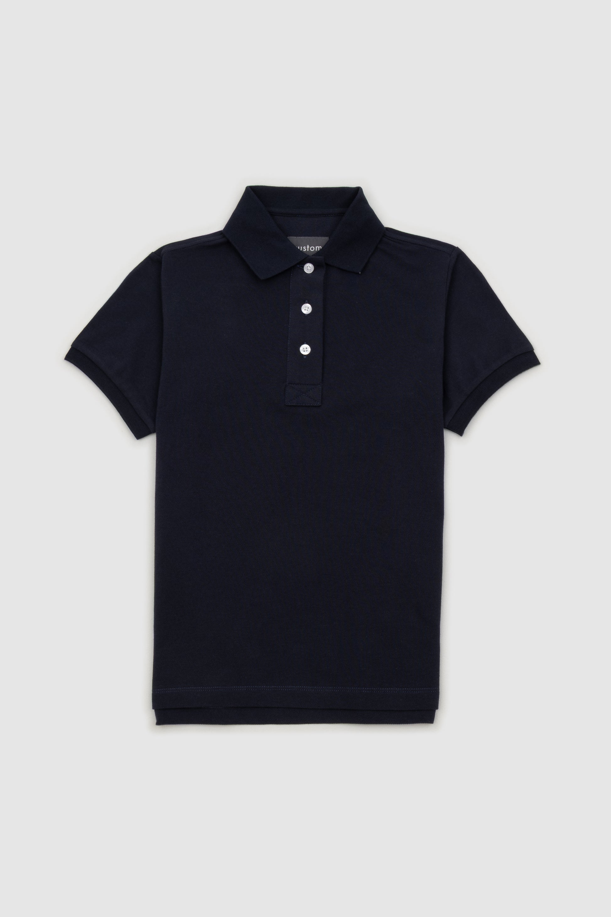 Womens Standard Polo Shirt Navy