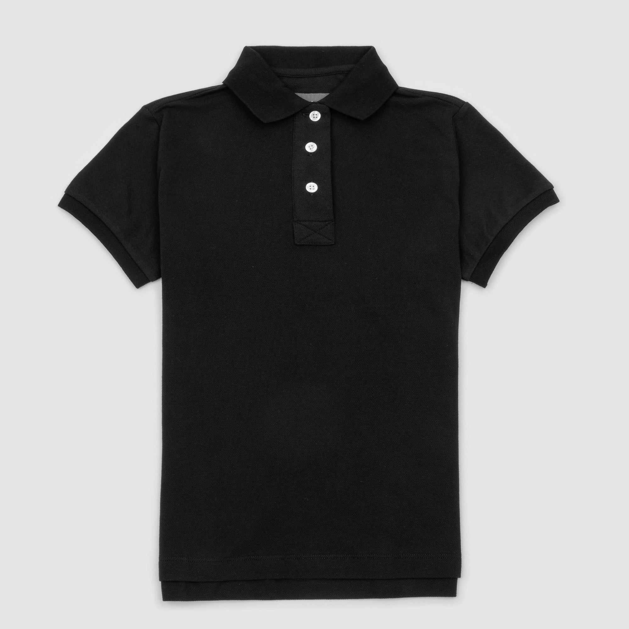 Womens Standard Polo Shirt Black