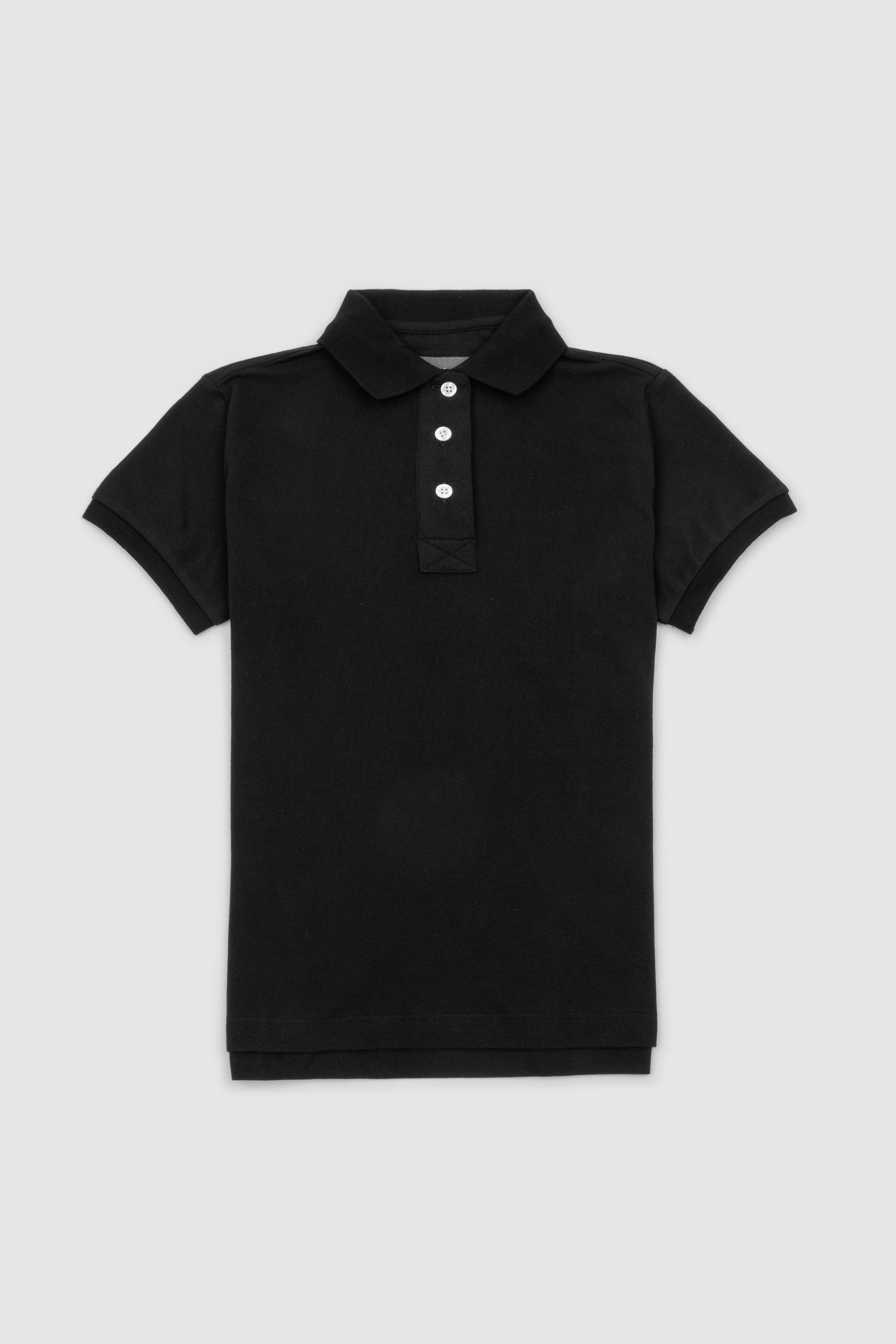 Womens Standard Polo Shirt Black
