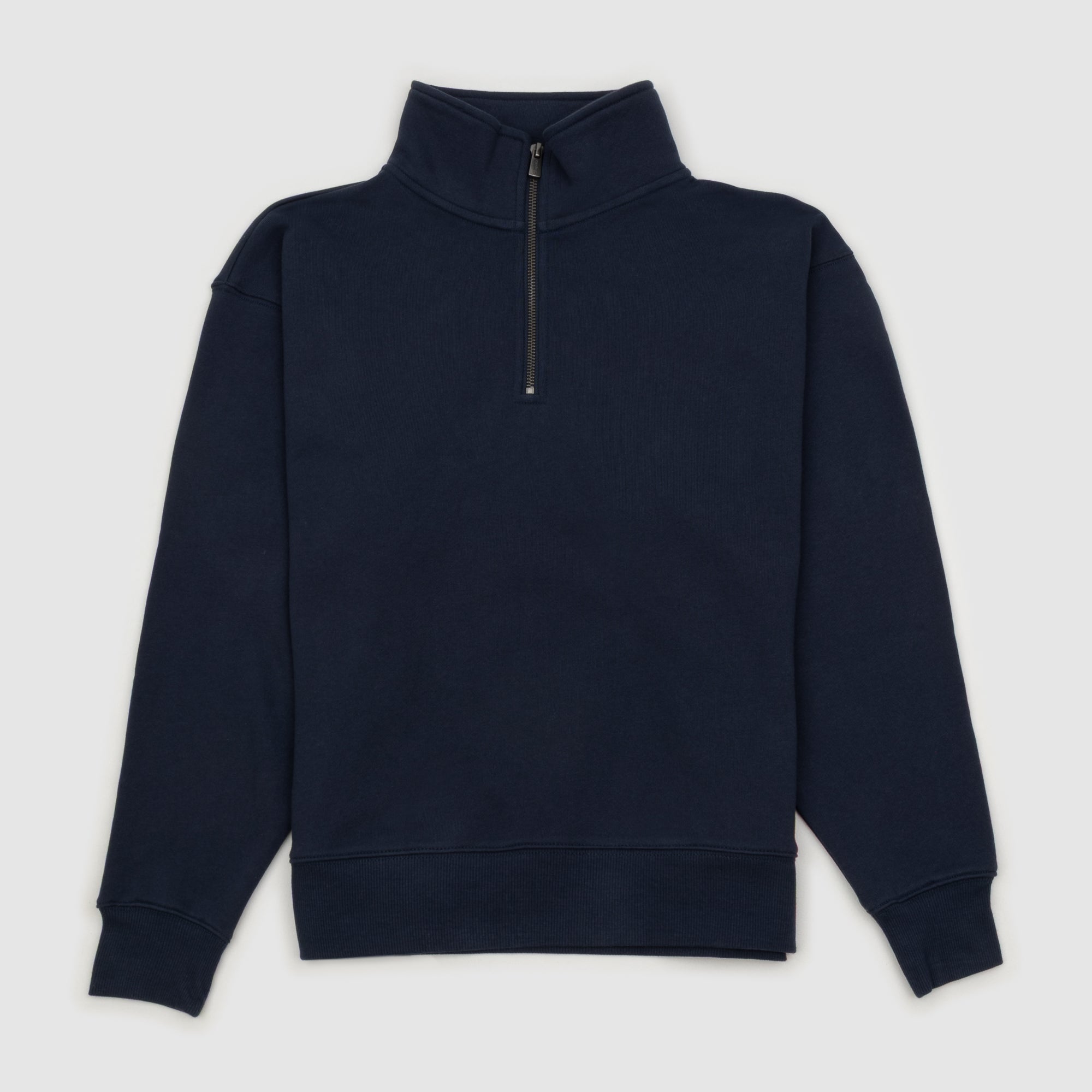 Womens Standard Quarter Zip Navy
