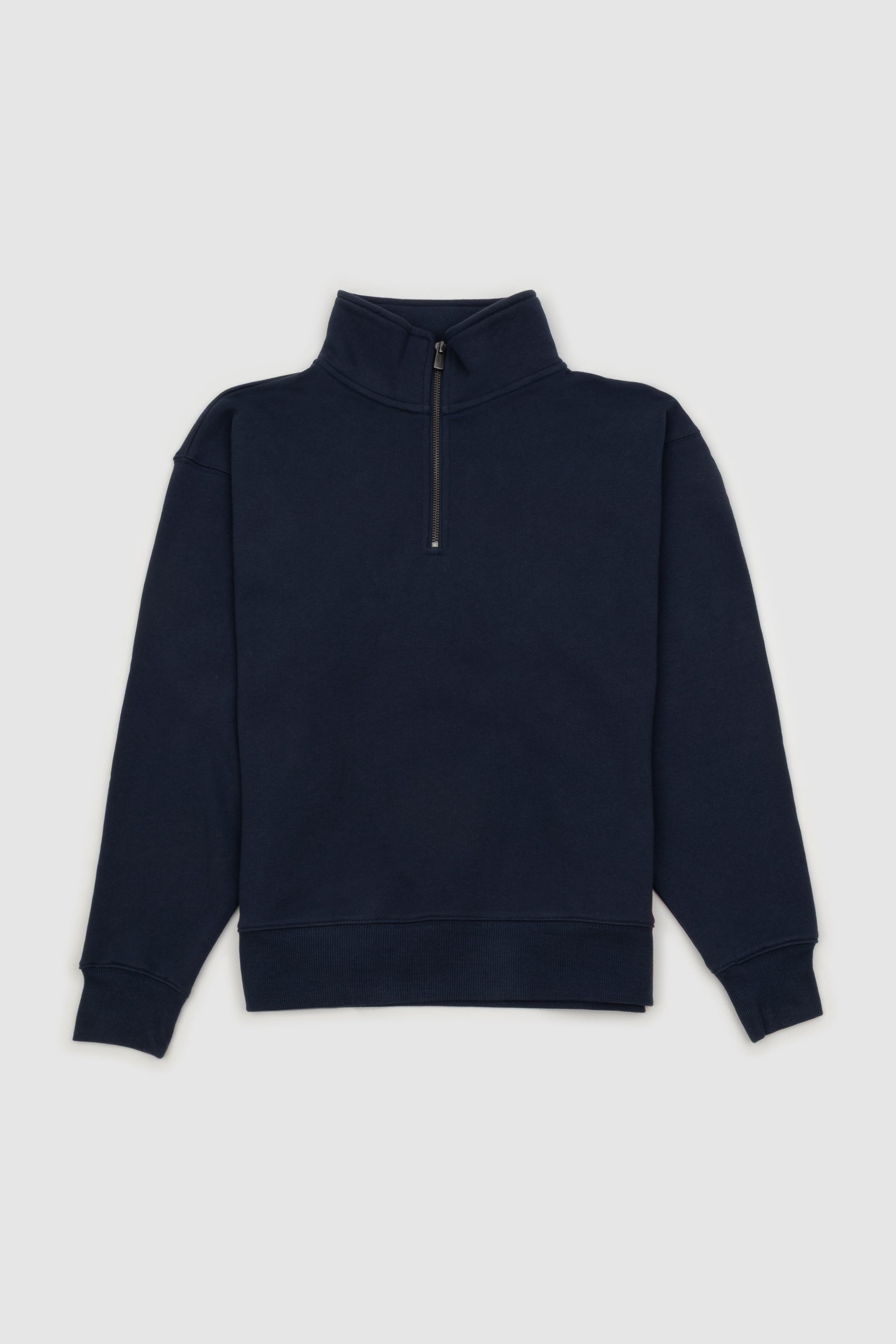 Womens Standard Quarter Zip Navy