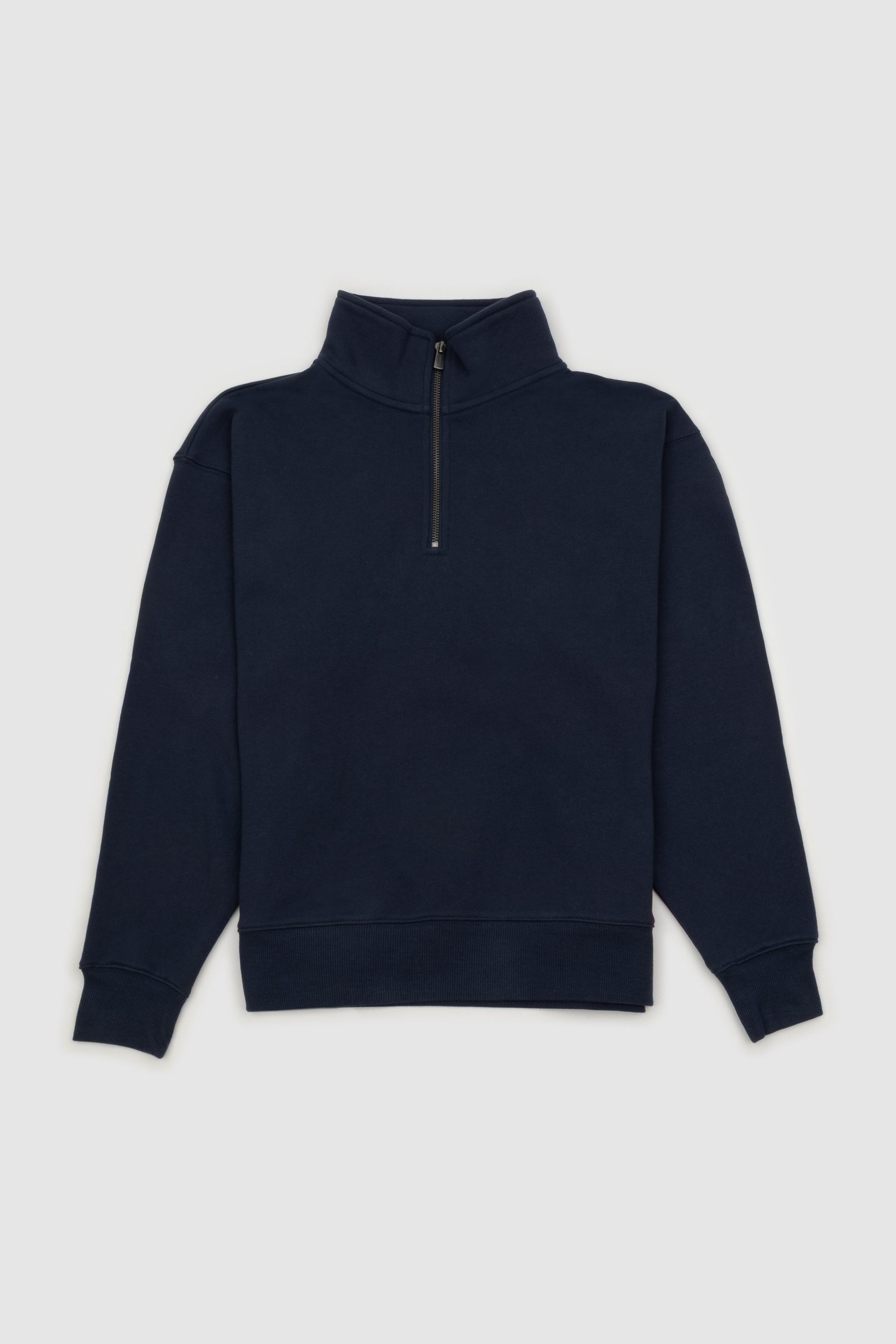 Womens Standard Quarter Zip Navy