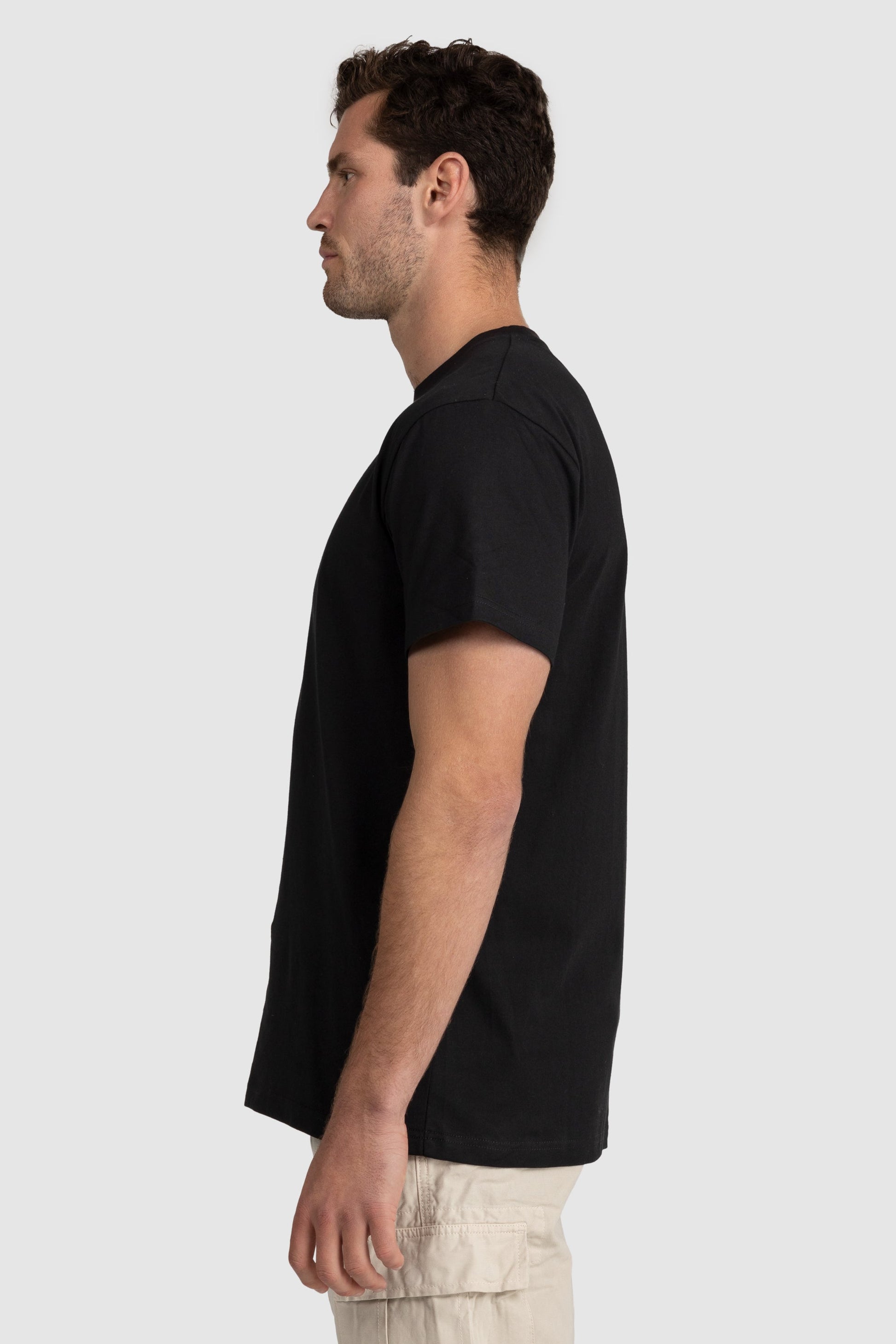 Mens Standard T Shirt Black