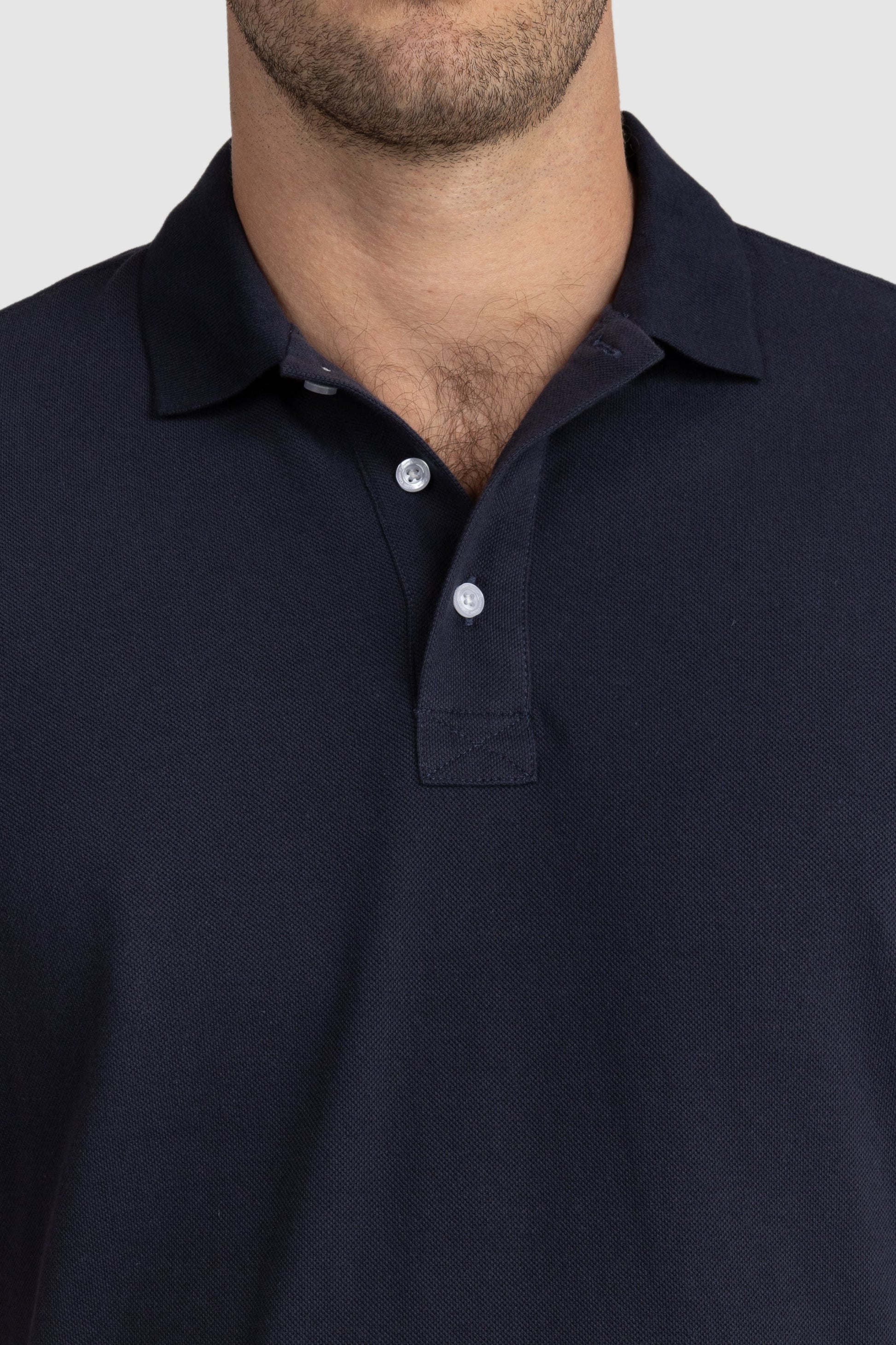 Mens Standard Polo Shirt Navy