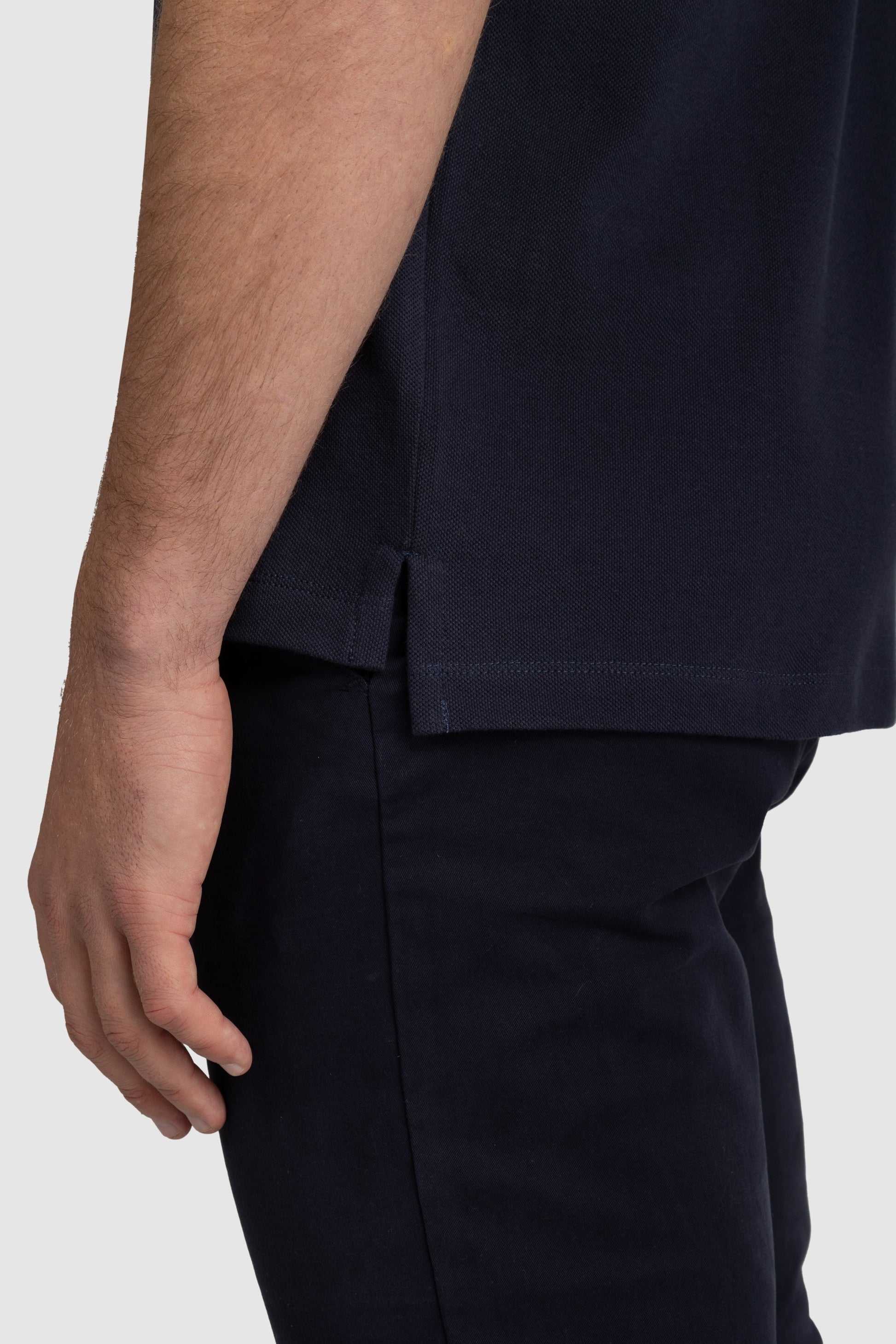 Mens Standard Polo Shirt Navy