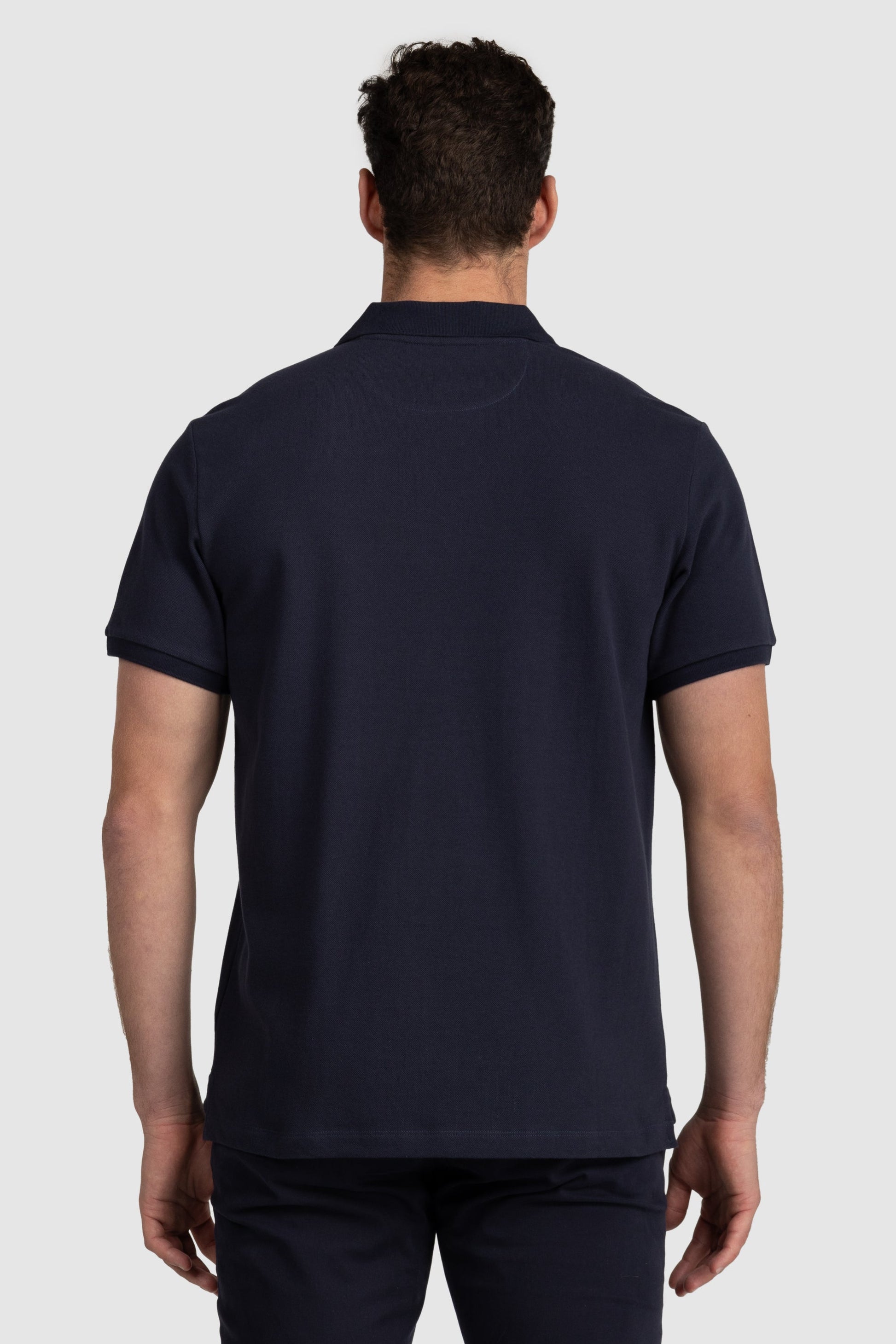 Mens Standard Polo Shirt Navy