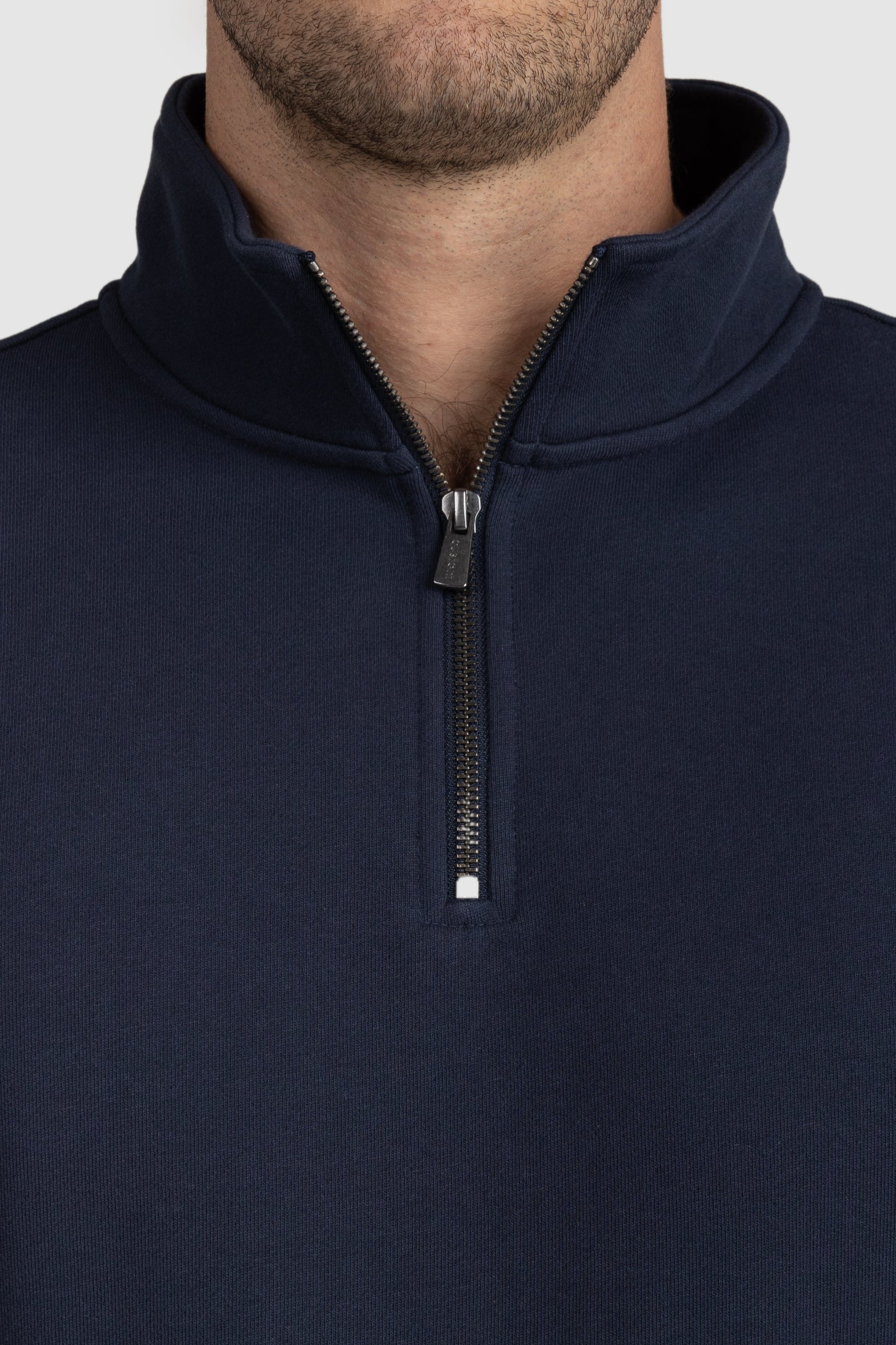 Mens Standard Quarter Zip Navy