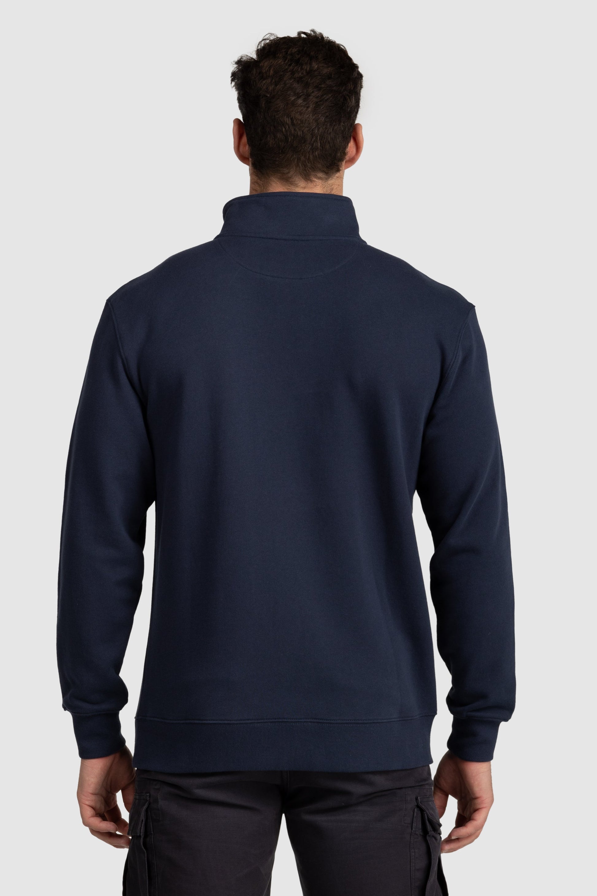 Mens Standard Quarter Zip Navy