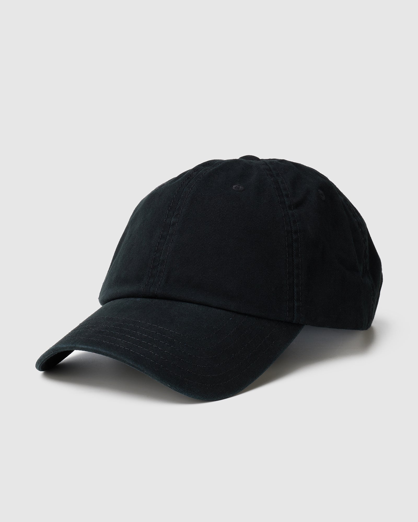 Cotton Twill Cap Black – Custom by ORTC