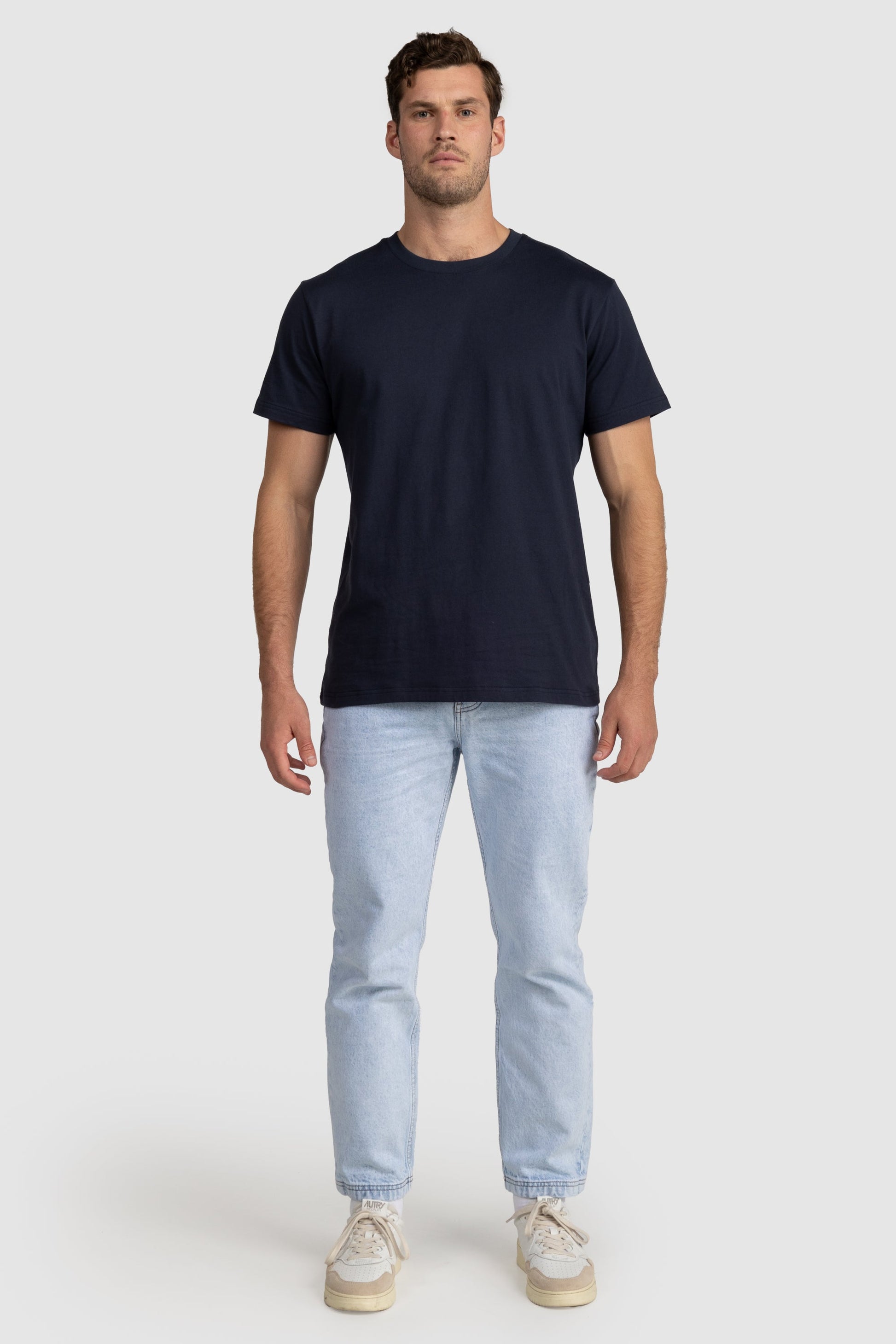 Mens Standard T Shirt Navy