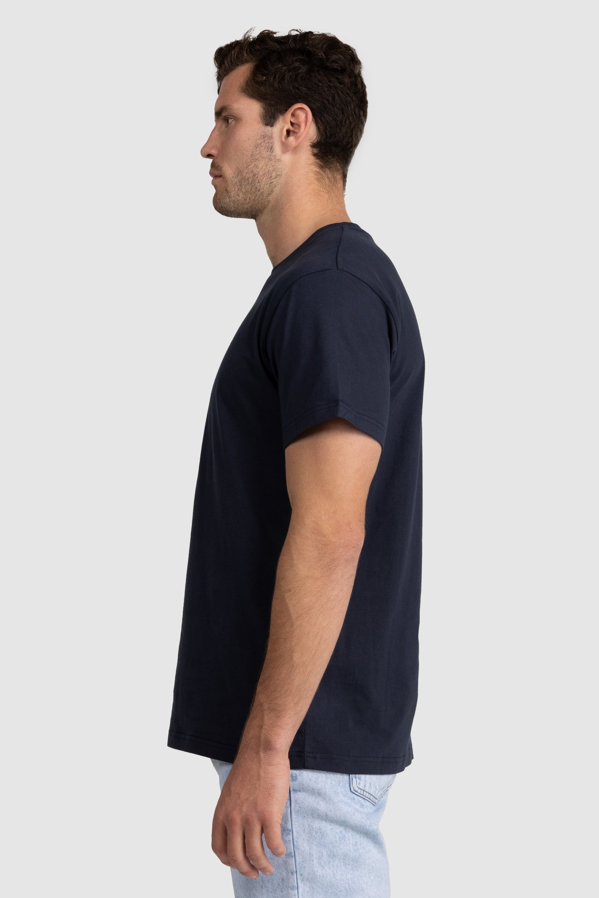 Mens Standard T Shirt Navy