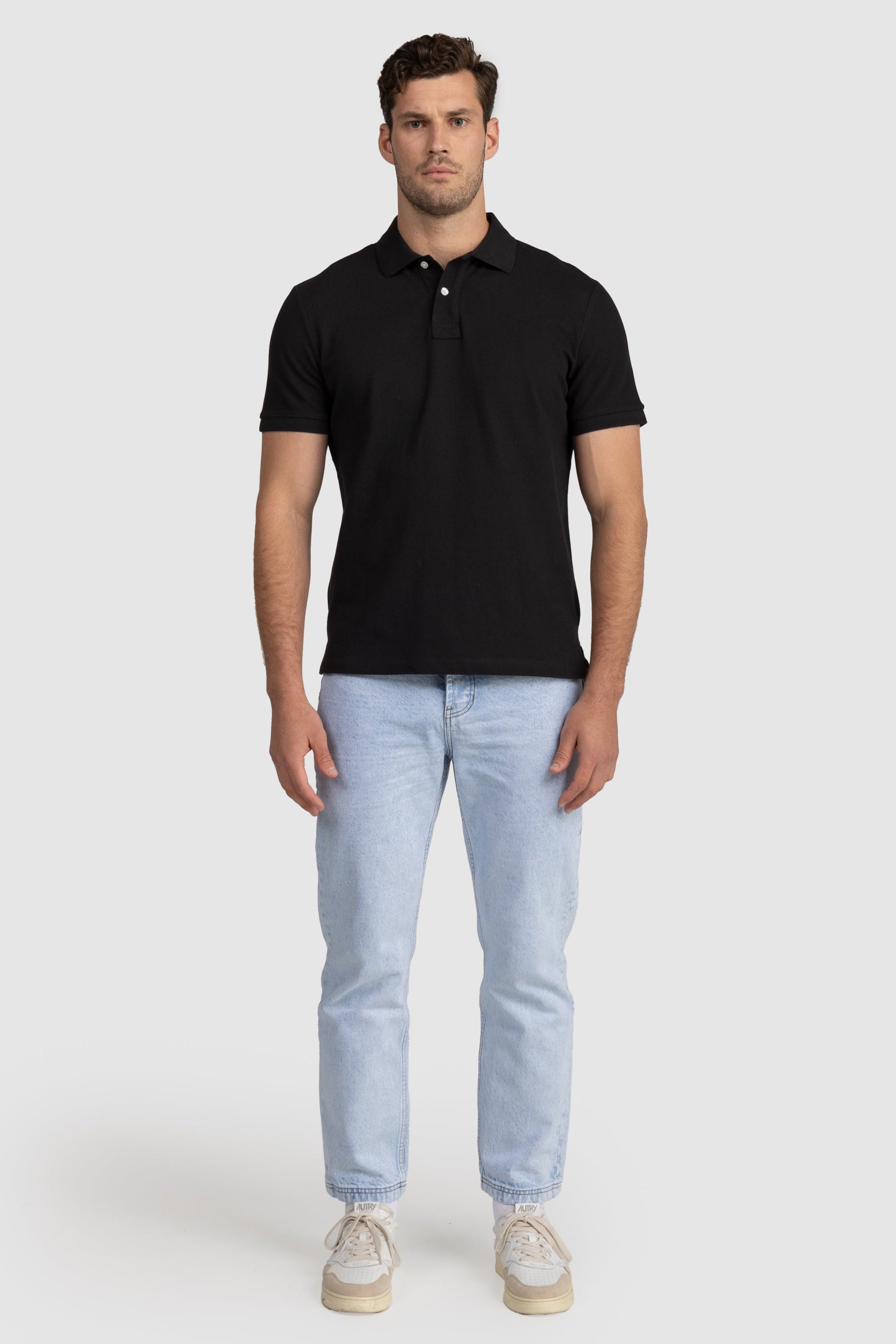 Unisex Polo Shirt Black