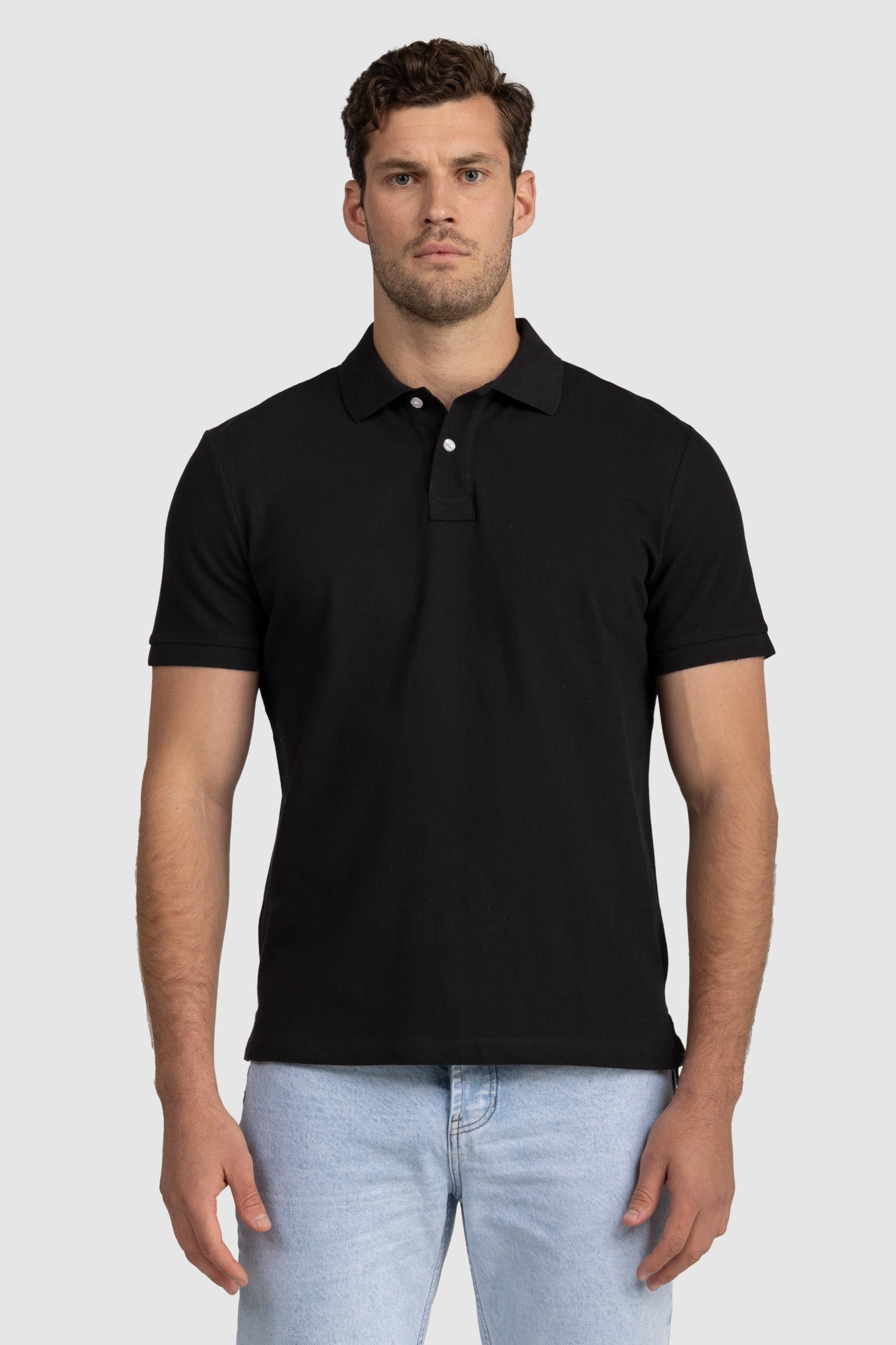 Unisex Polo Shirt Black