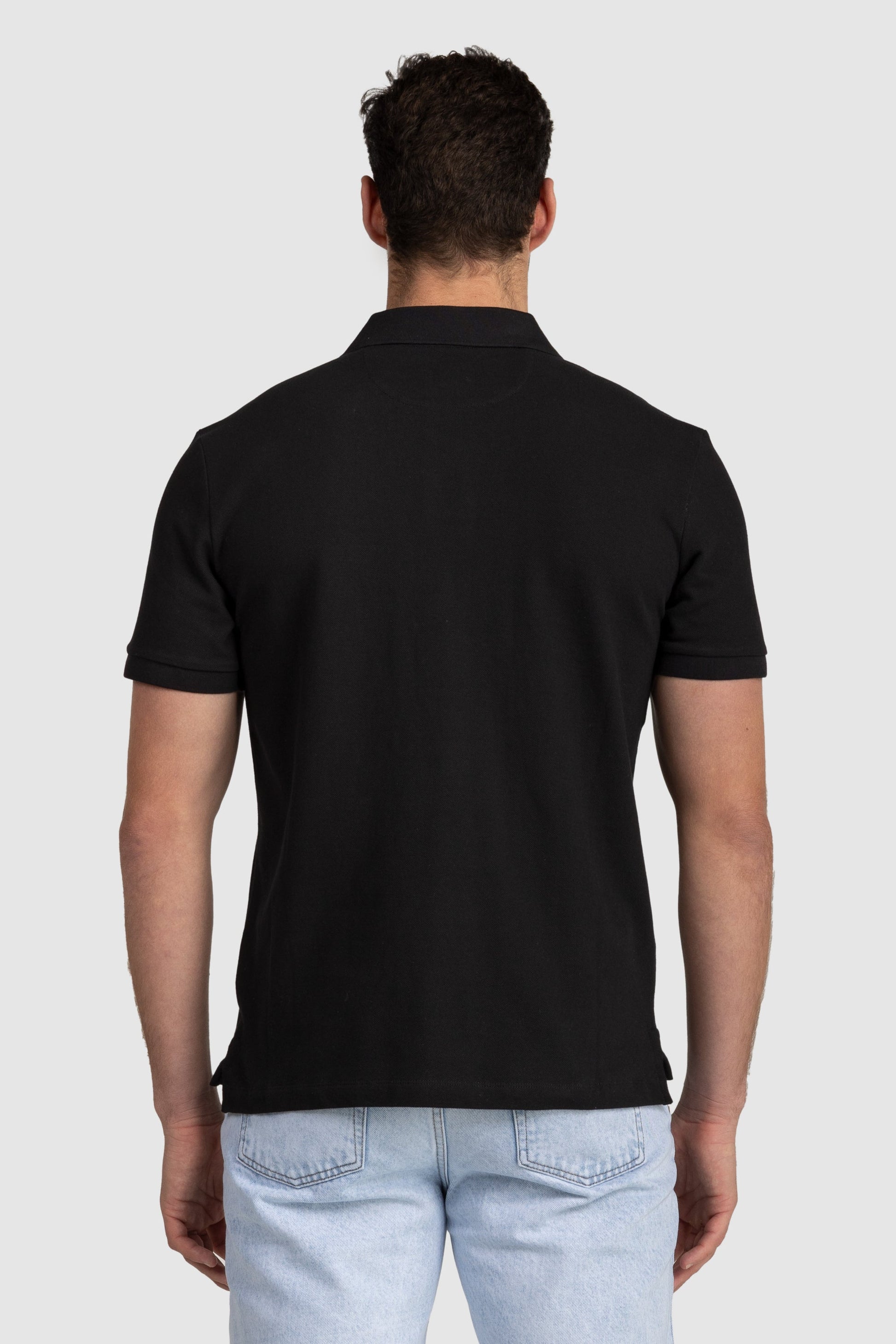 Unisex Polo Shirt Black