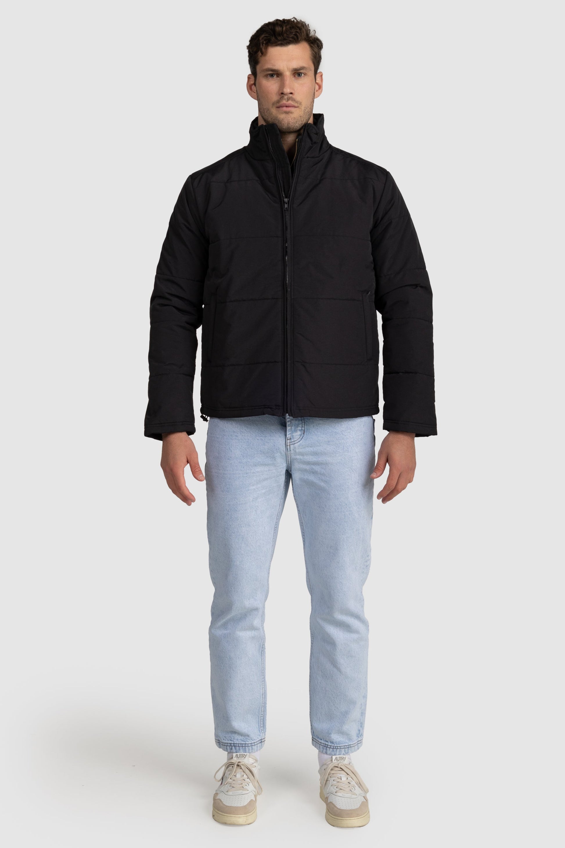 Unisex Puffer Jacket Black