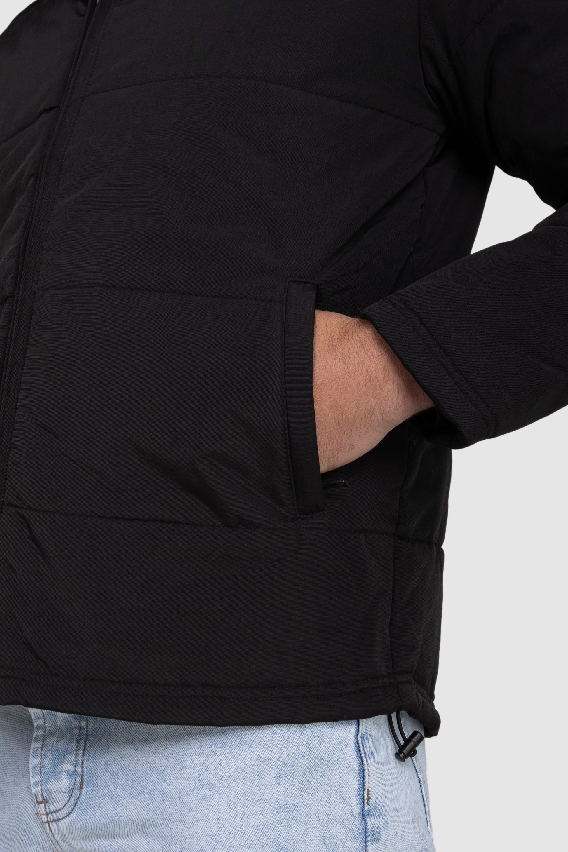 Unisex Puffer Jacket Black