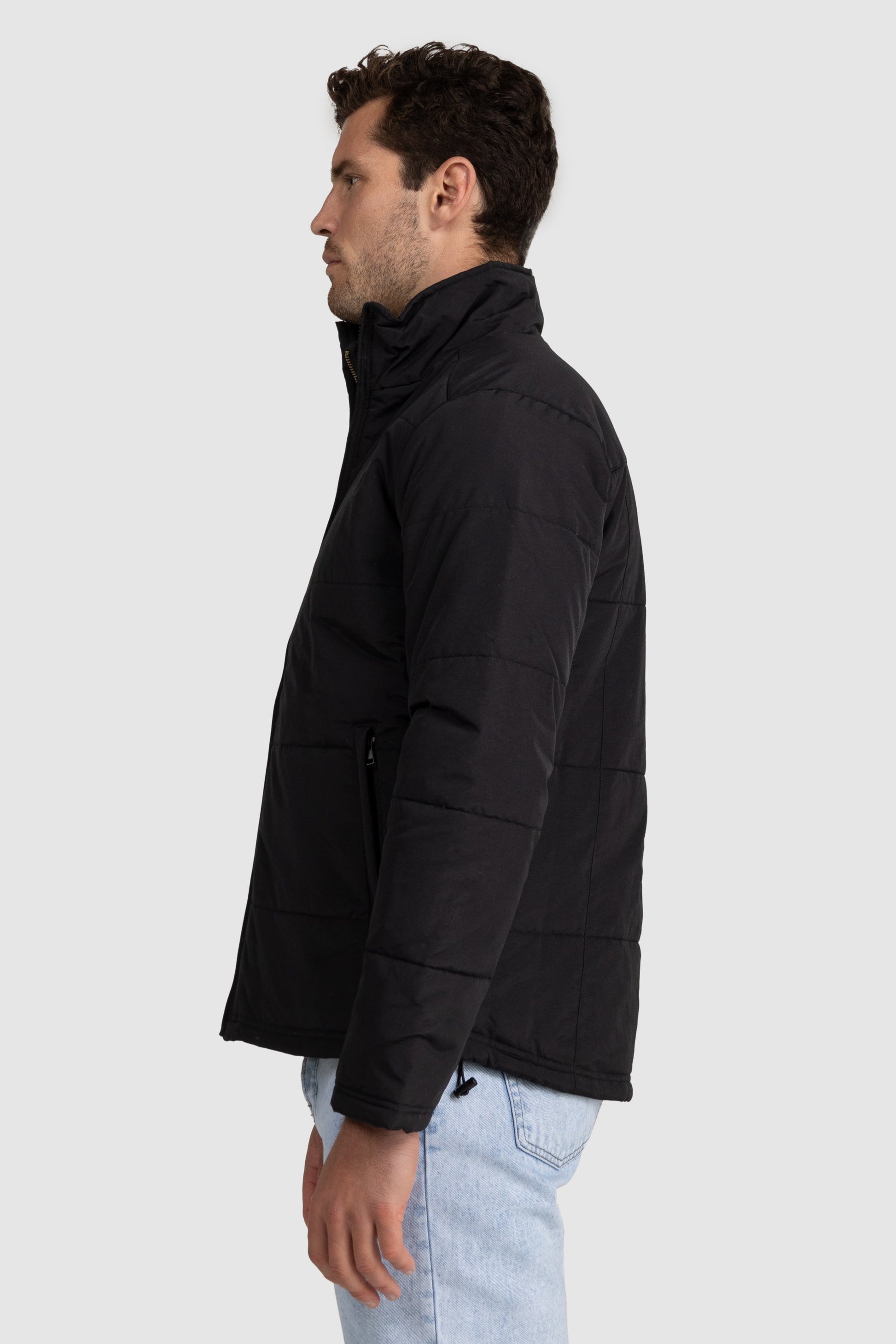 Unisex Puffer Jacket Black