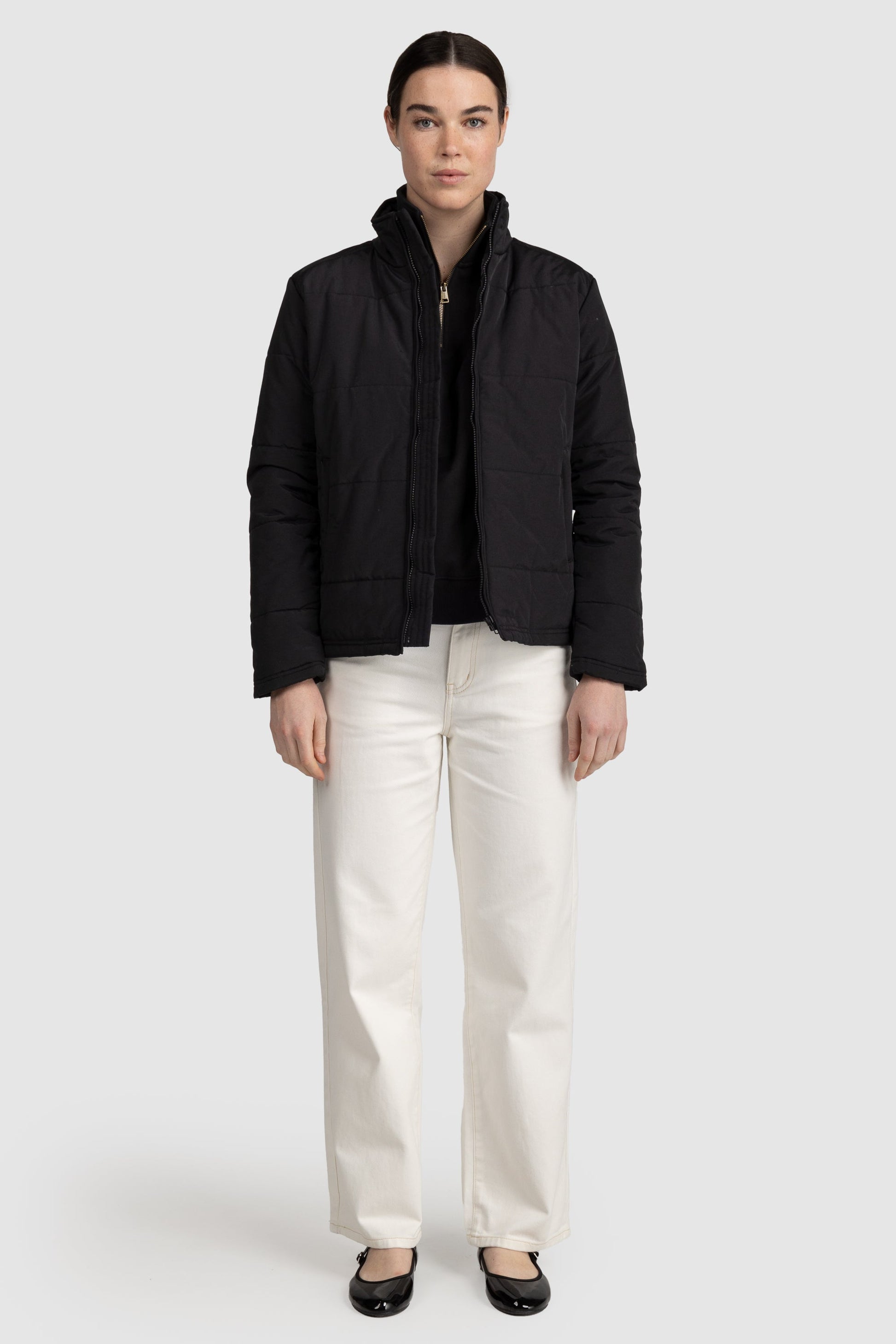 Unisex Puffer Jacket Black