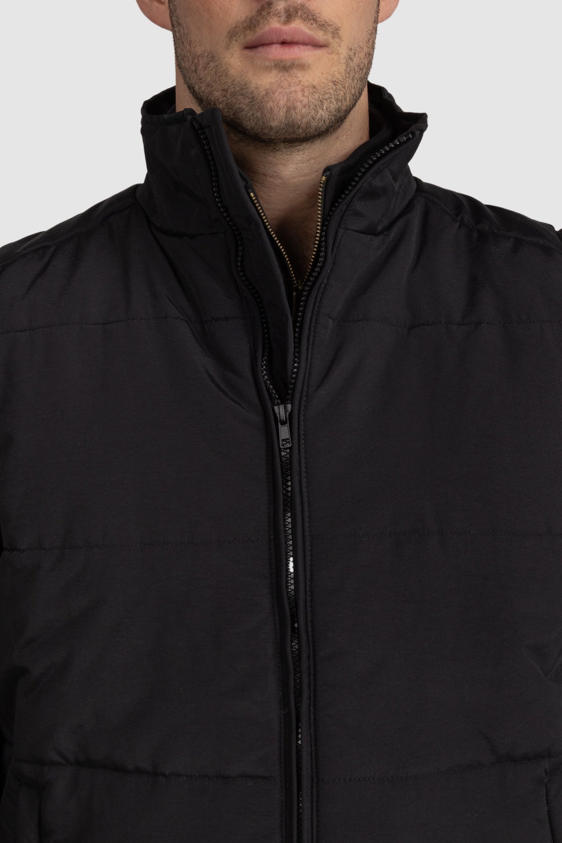 Unisex Puffer Vest Black