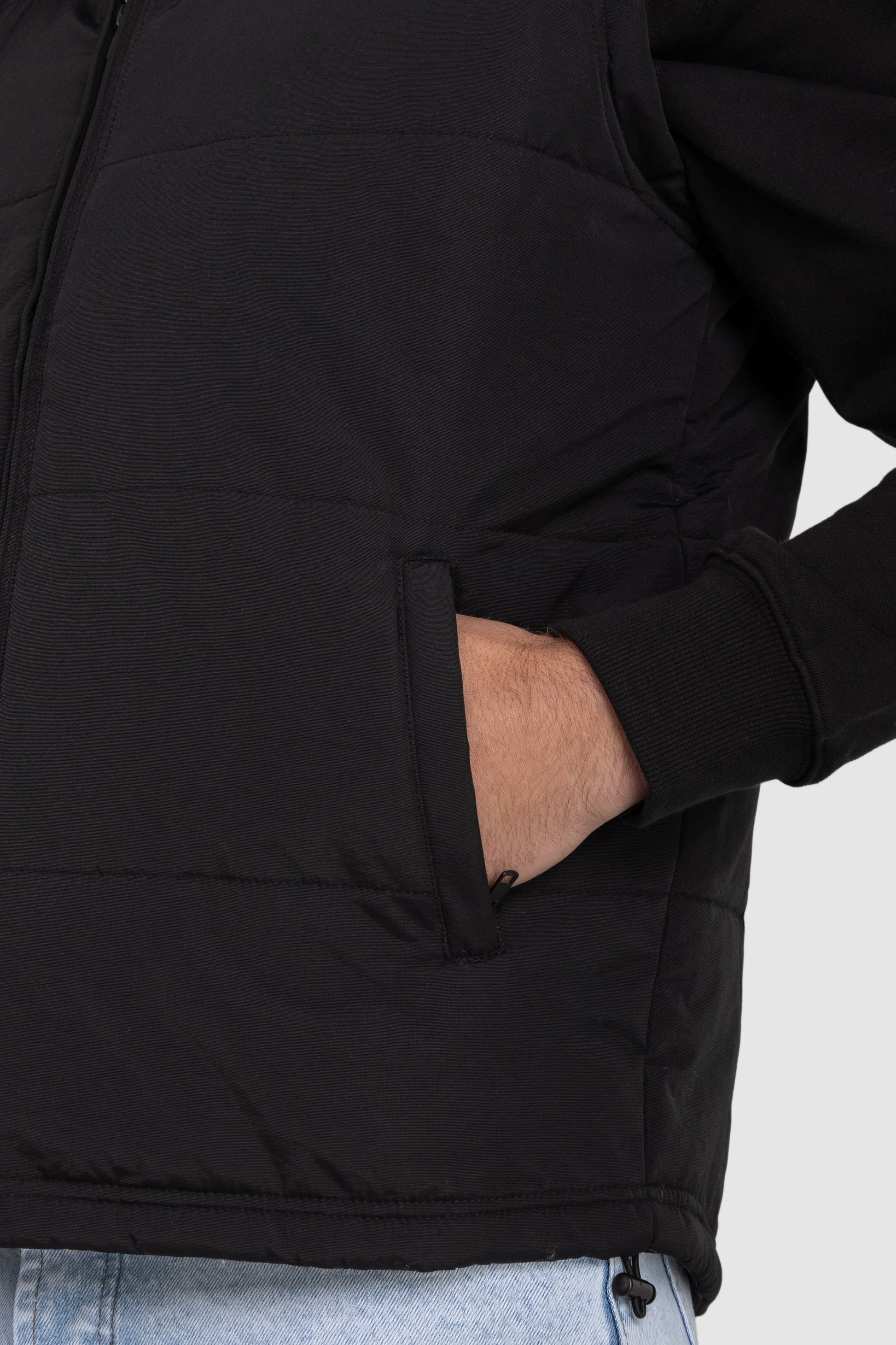 Unisex Puffer Vest Black