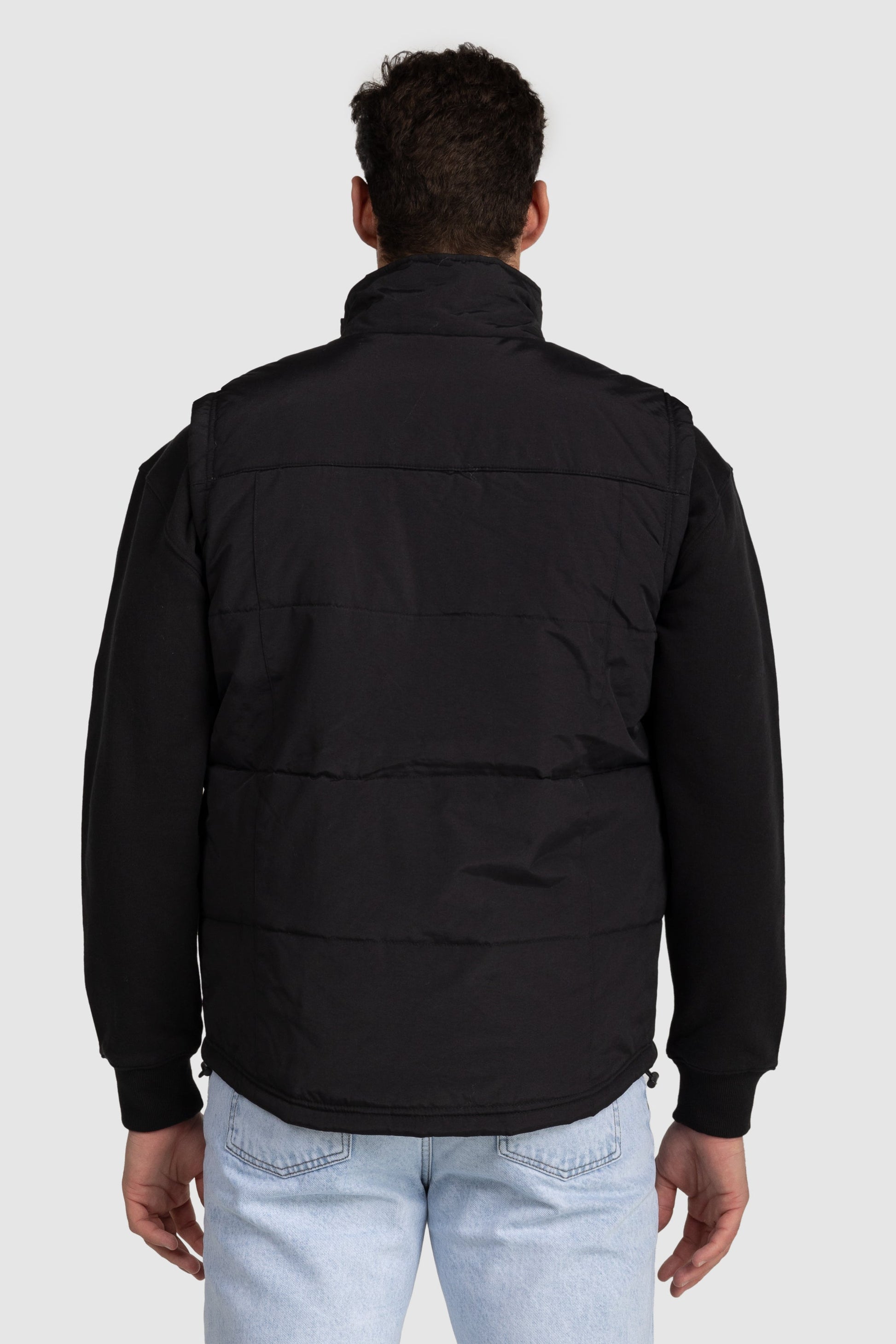 Unisex Puffer Vest Black