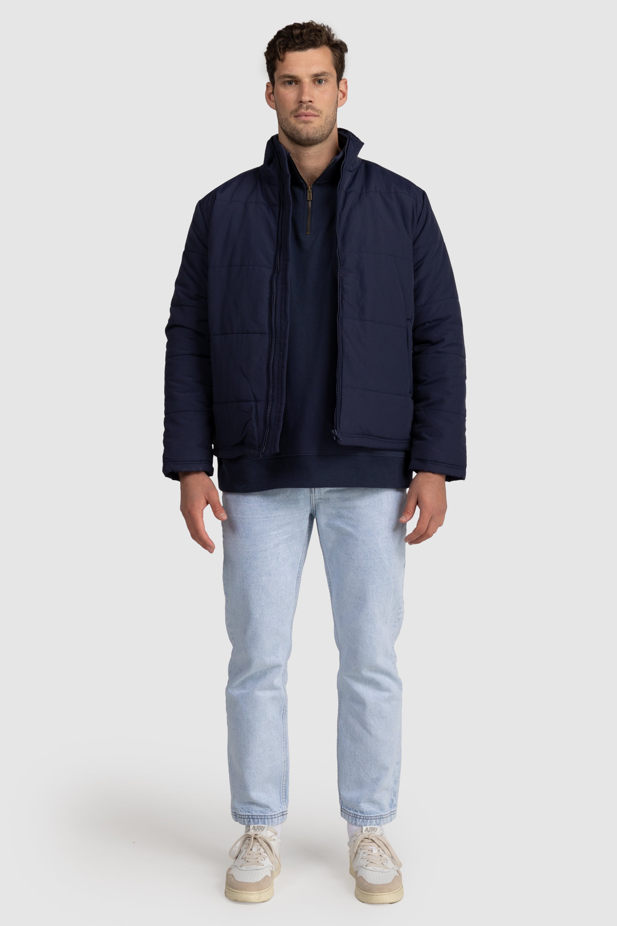 Unisex Puffer Jacket Navy