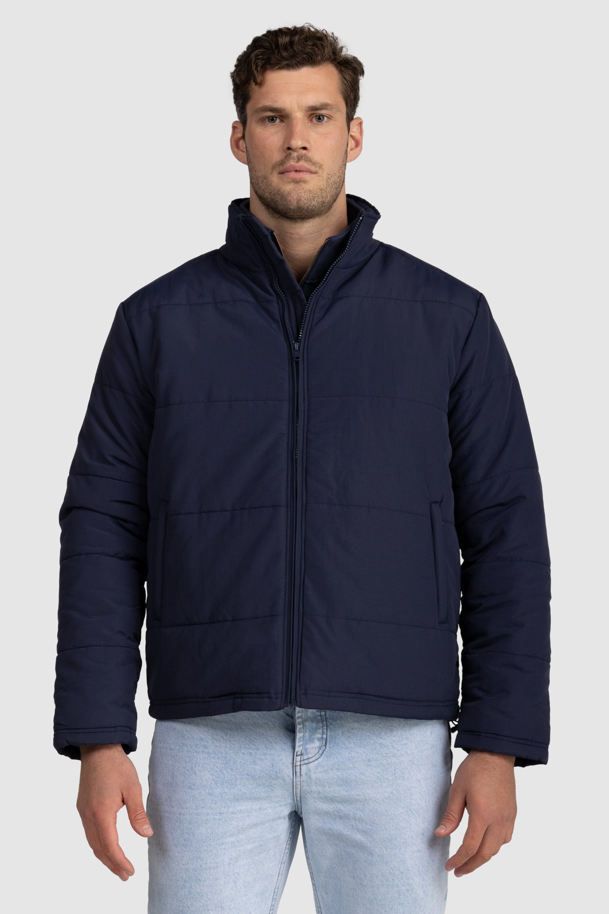 Unisex Puffer Jacket Navy