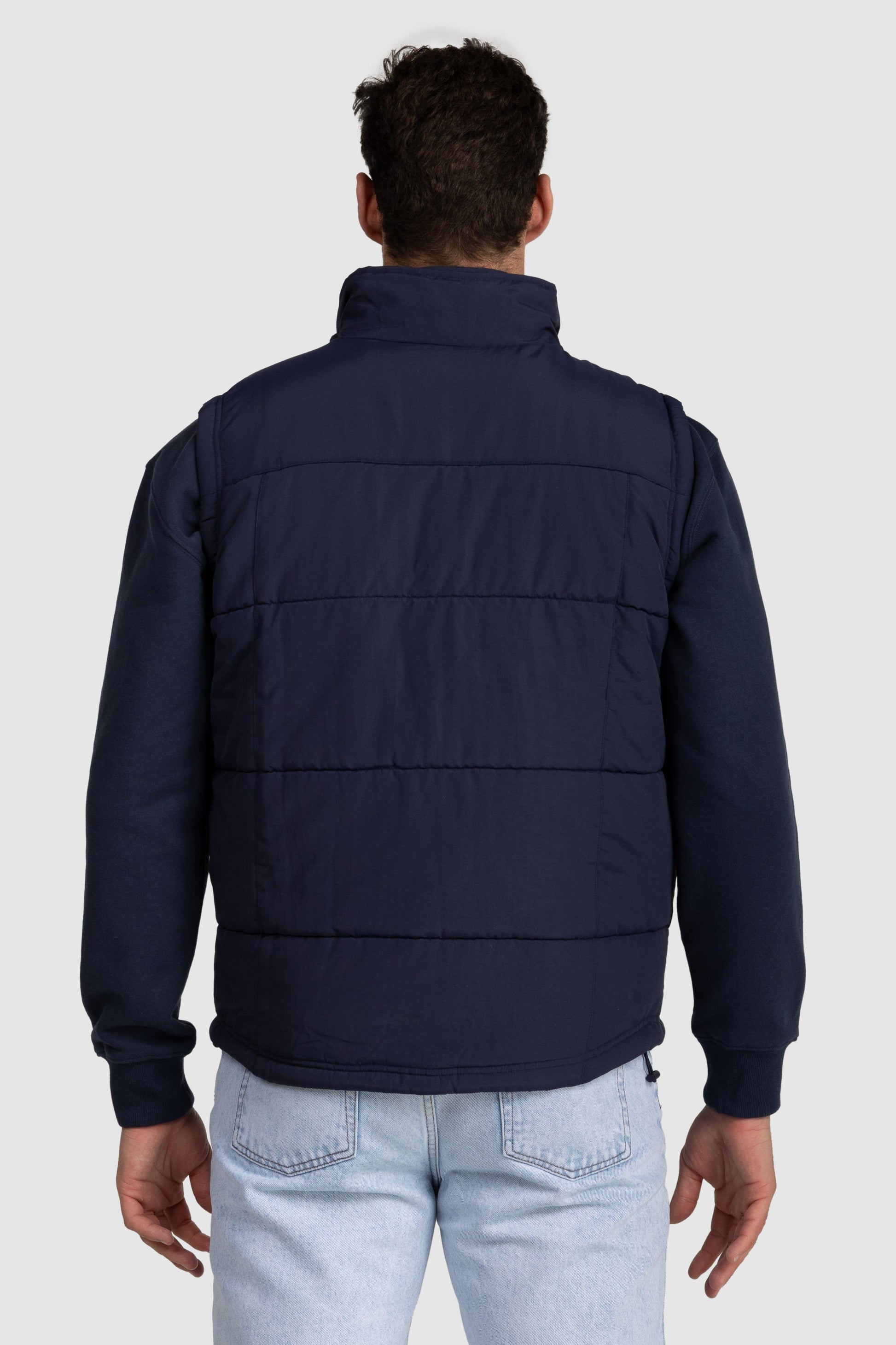 Unisex Puffer Vest Navy