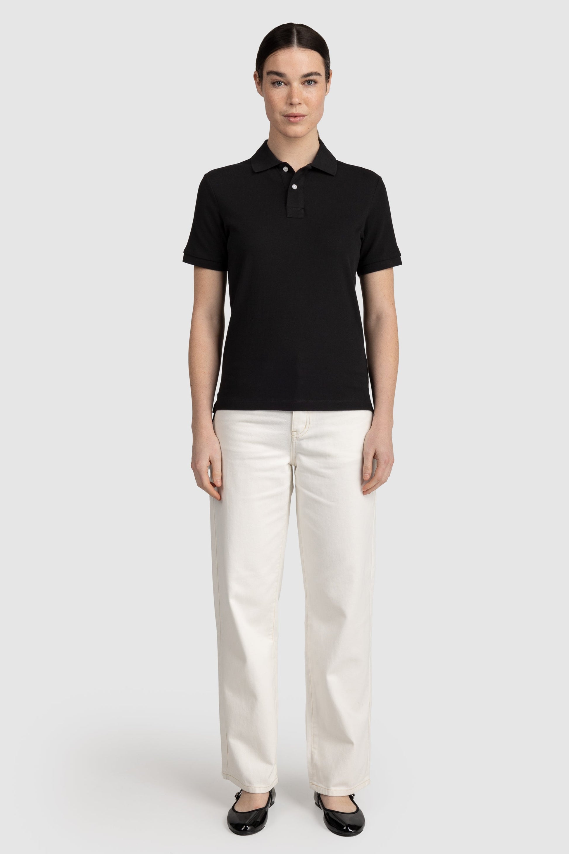 Unisex Polo Shirt Black