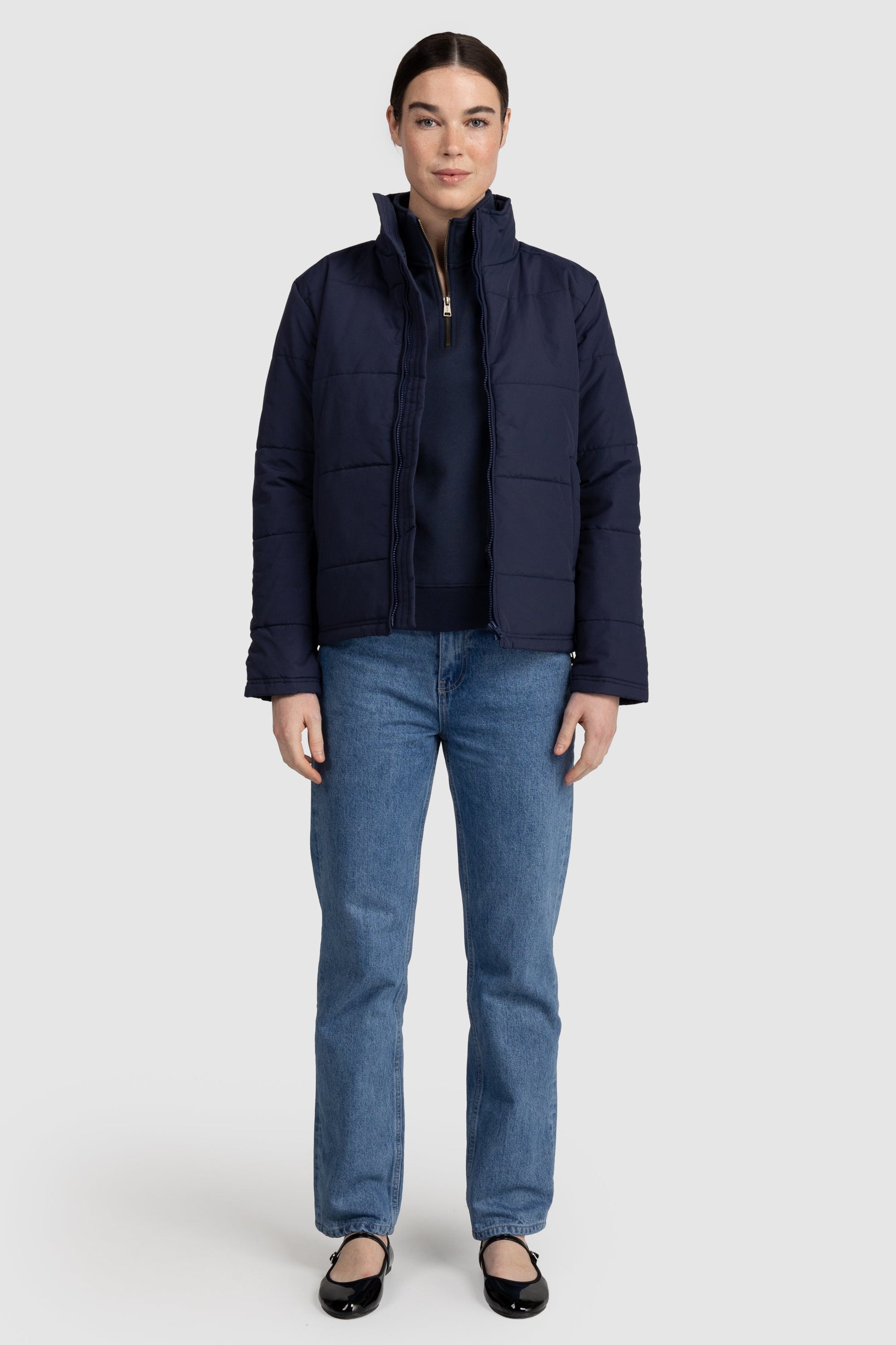 Unisex Puffer Jacket Navy