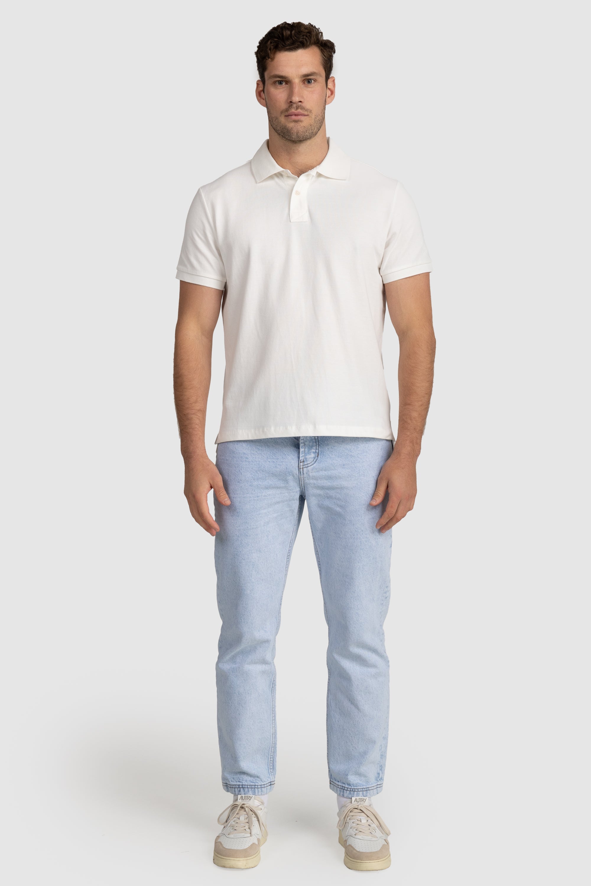 Unisex Polo Shirt Off-White