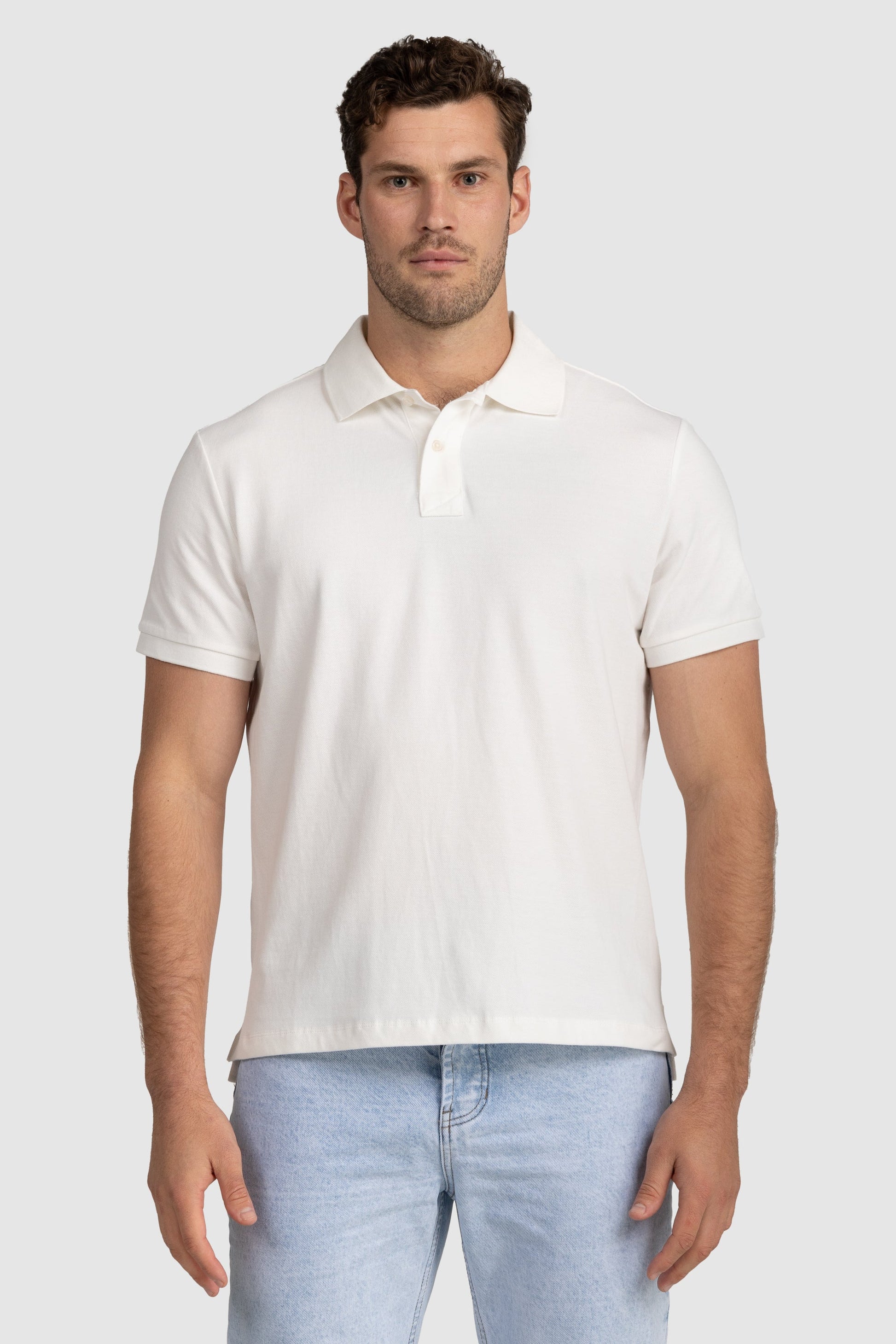 Unisex Polo Shirt Off-White