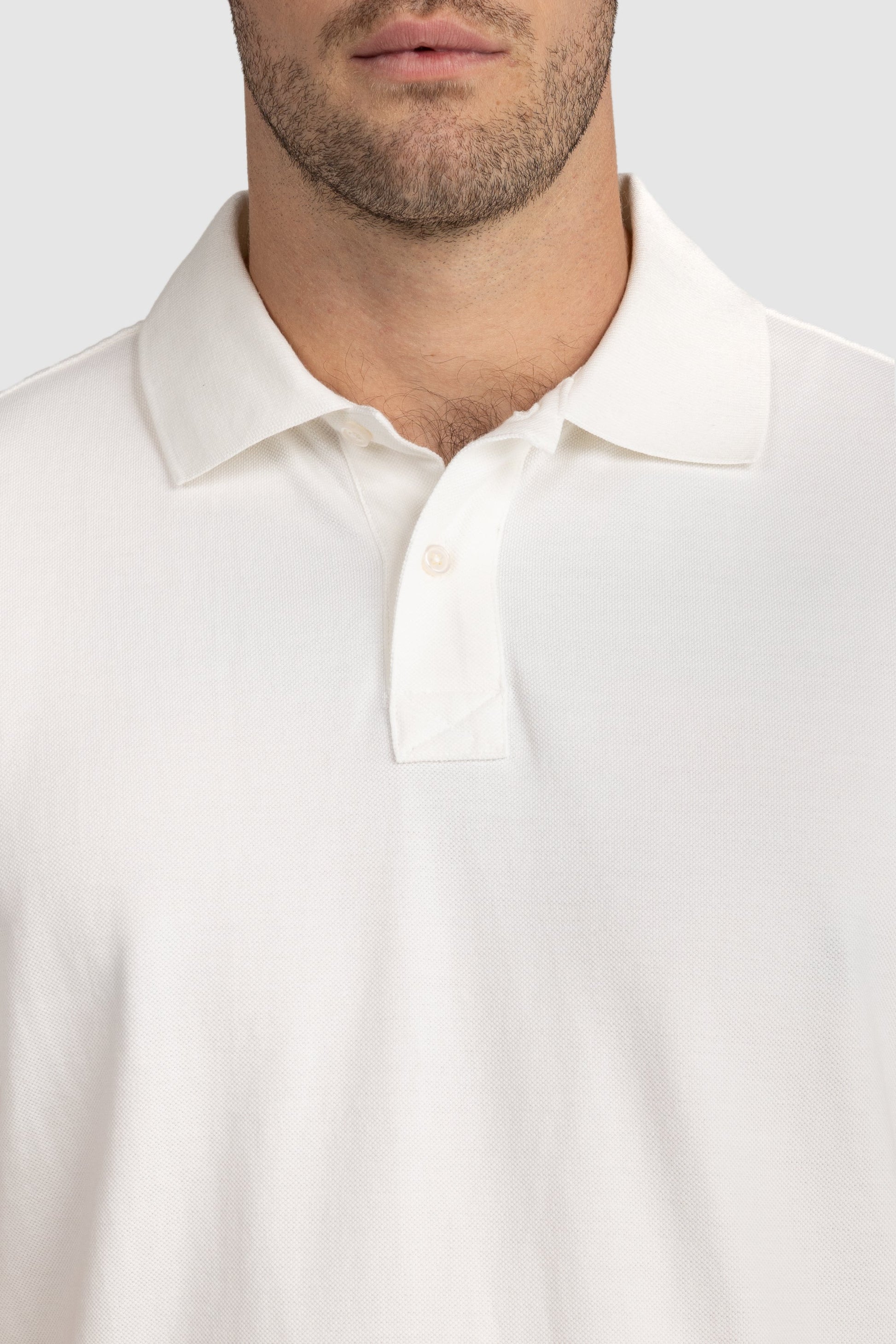 Unisex Polo Shirt Off-White