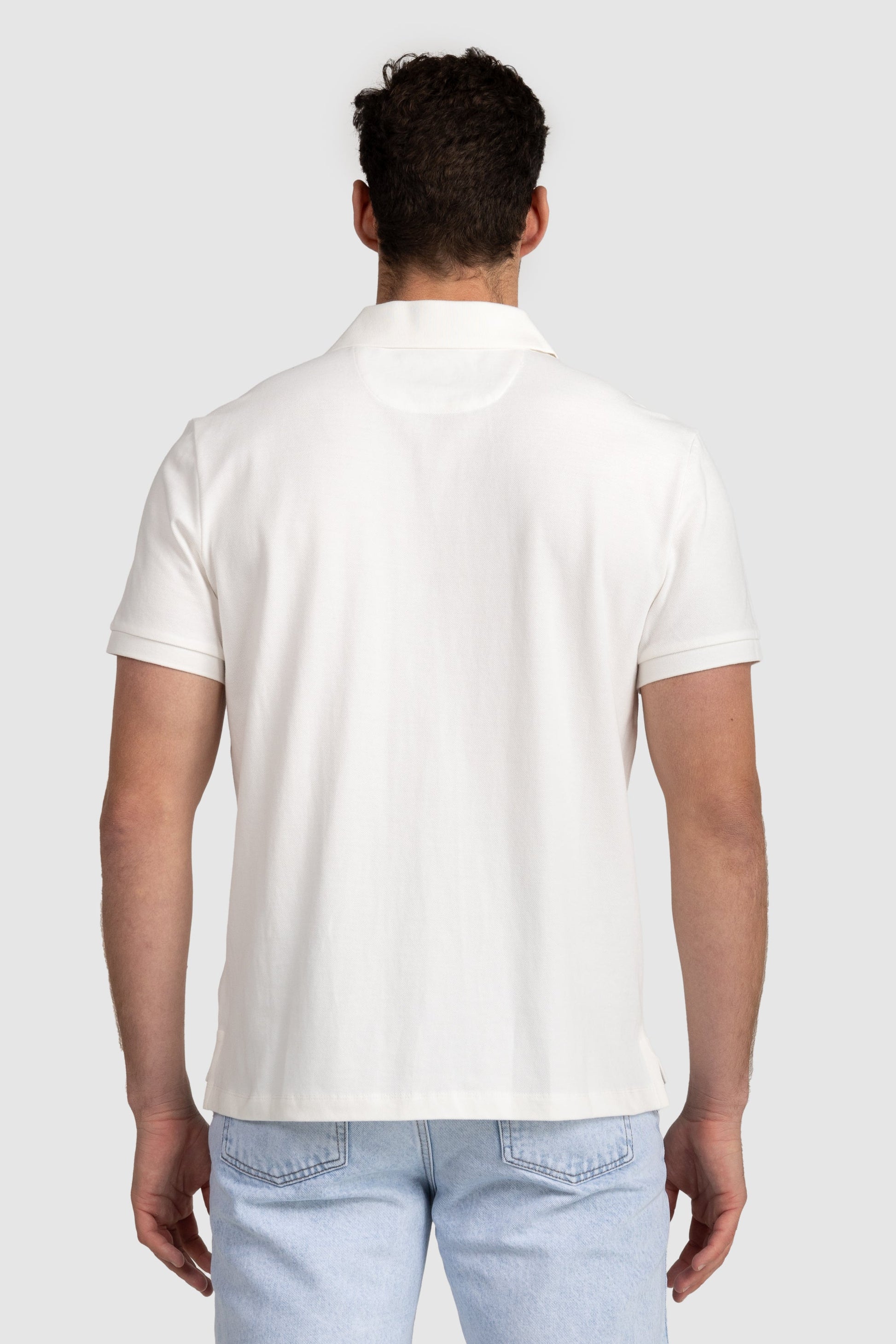 Unisex Polo Shirt Off-White