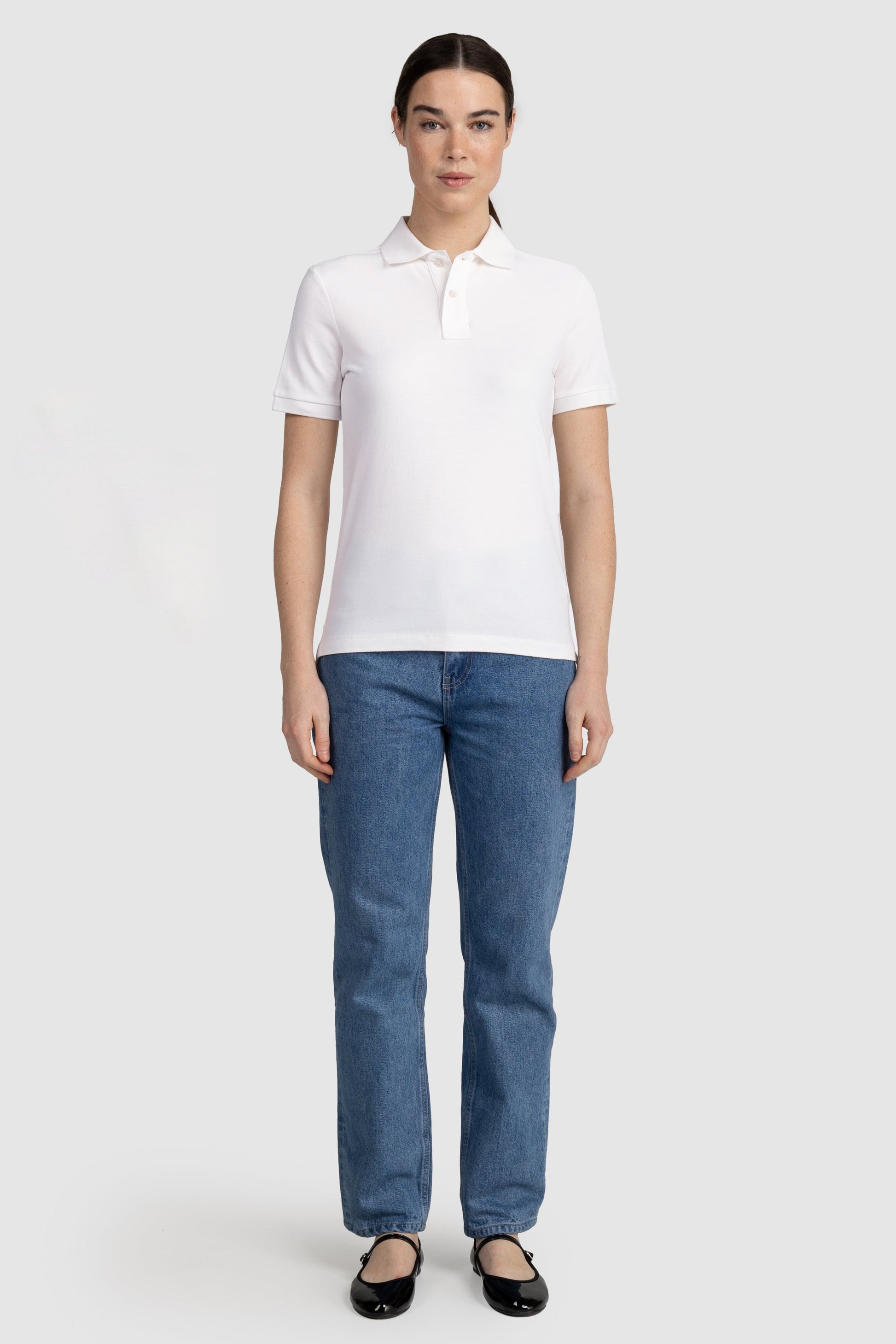 Unisex Polo Shirt Off-White