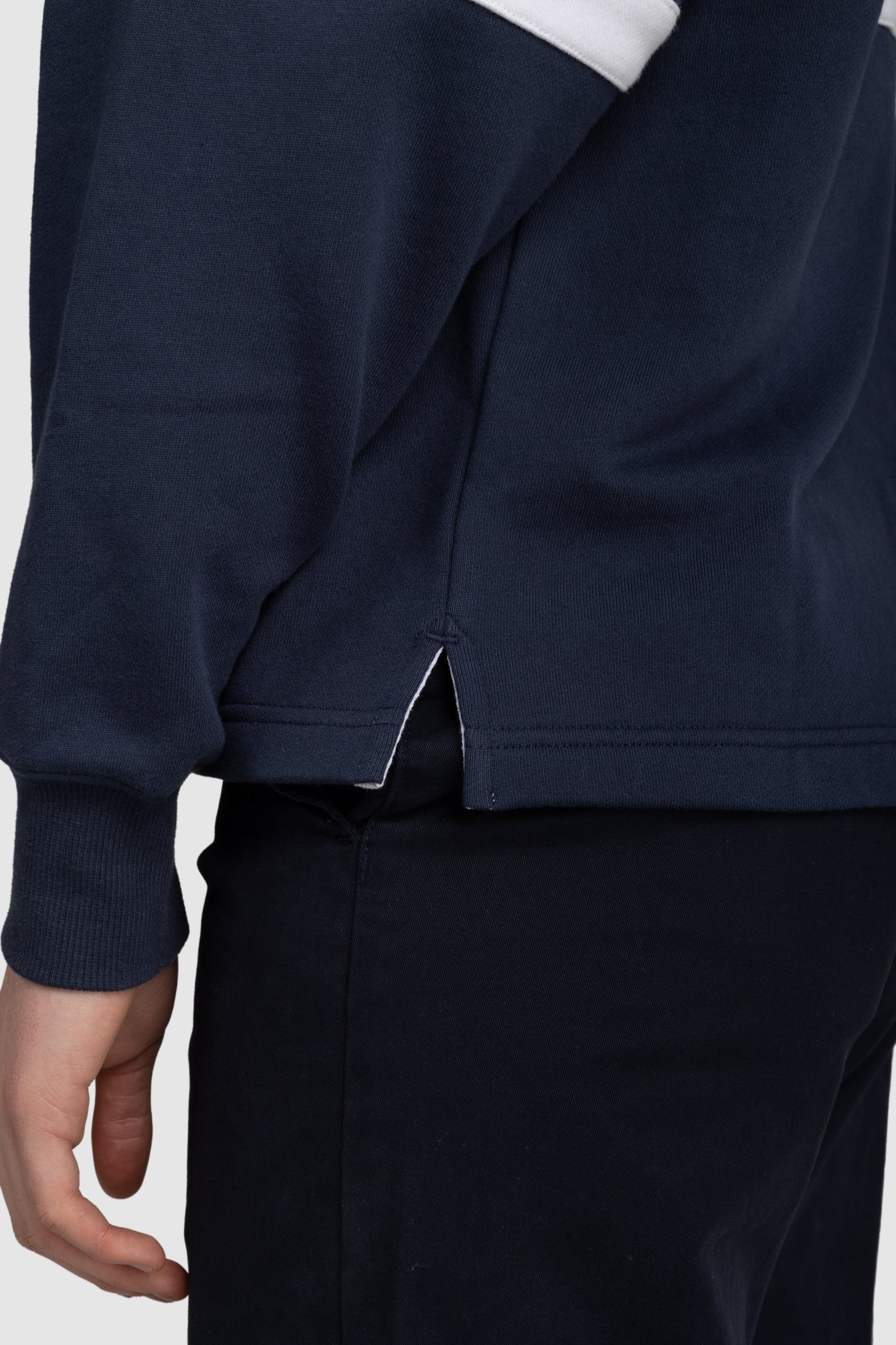 Womens Stripe Quarter Zip