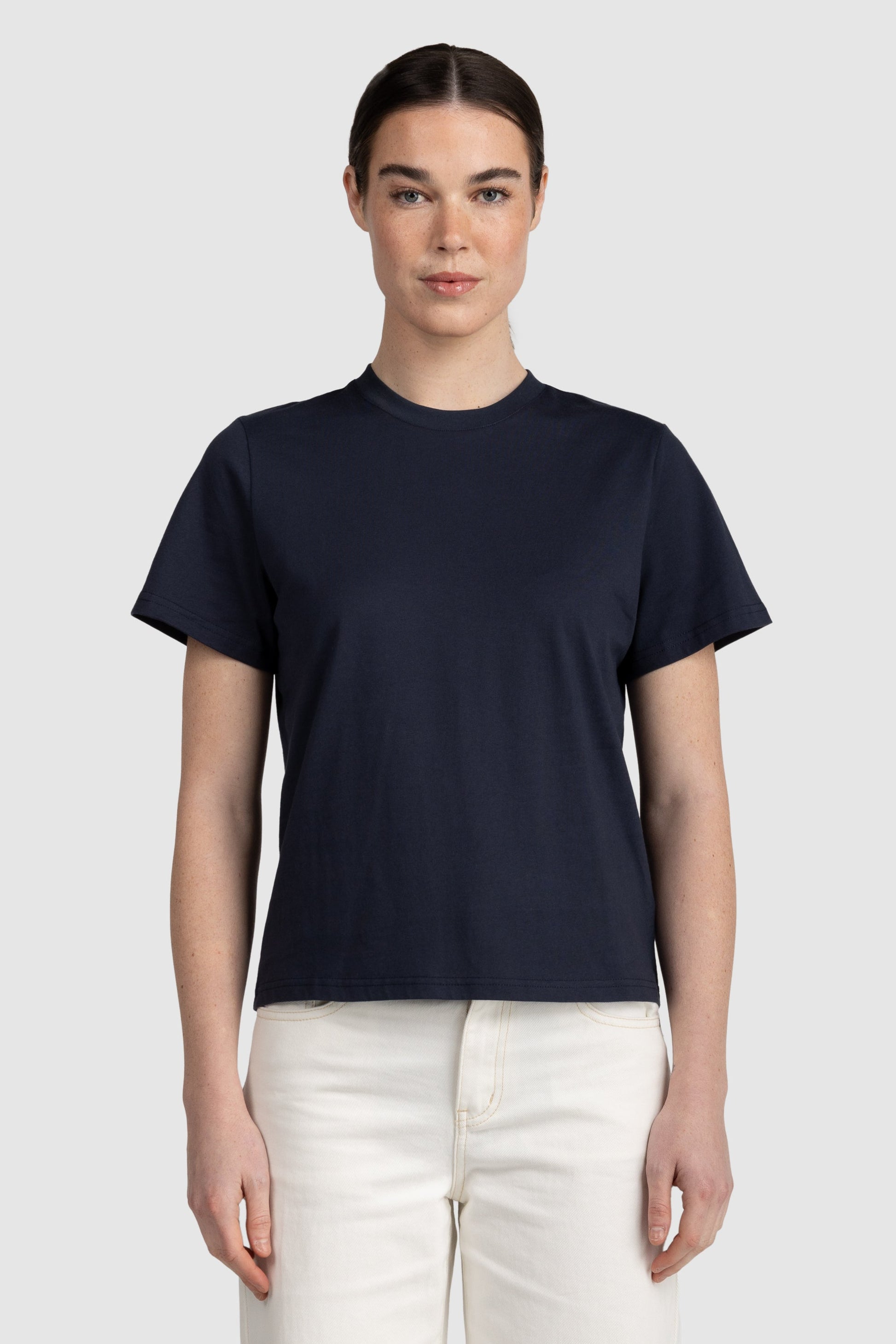 Womens Standard T Shirt Navy