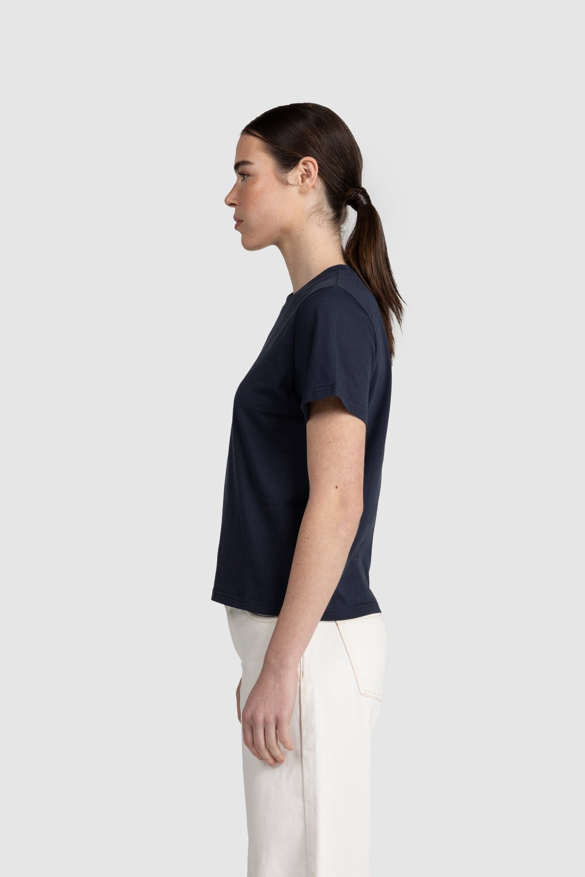 Womens Standard T Shirt Navy