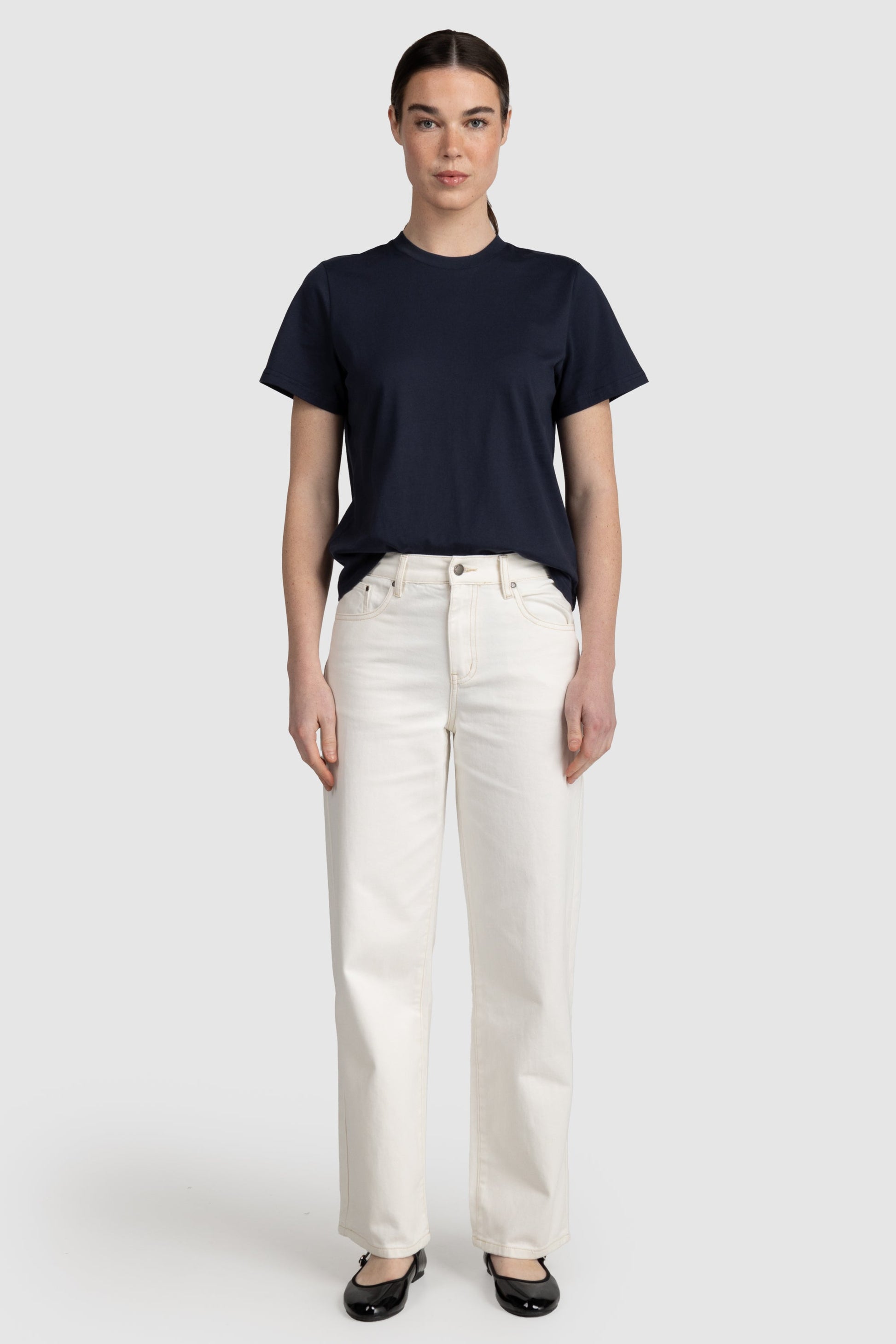 Womens Standard T Shirt Navy