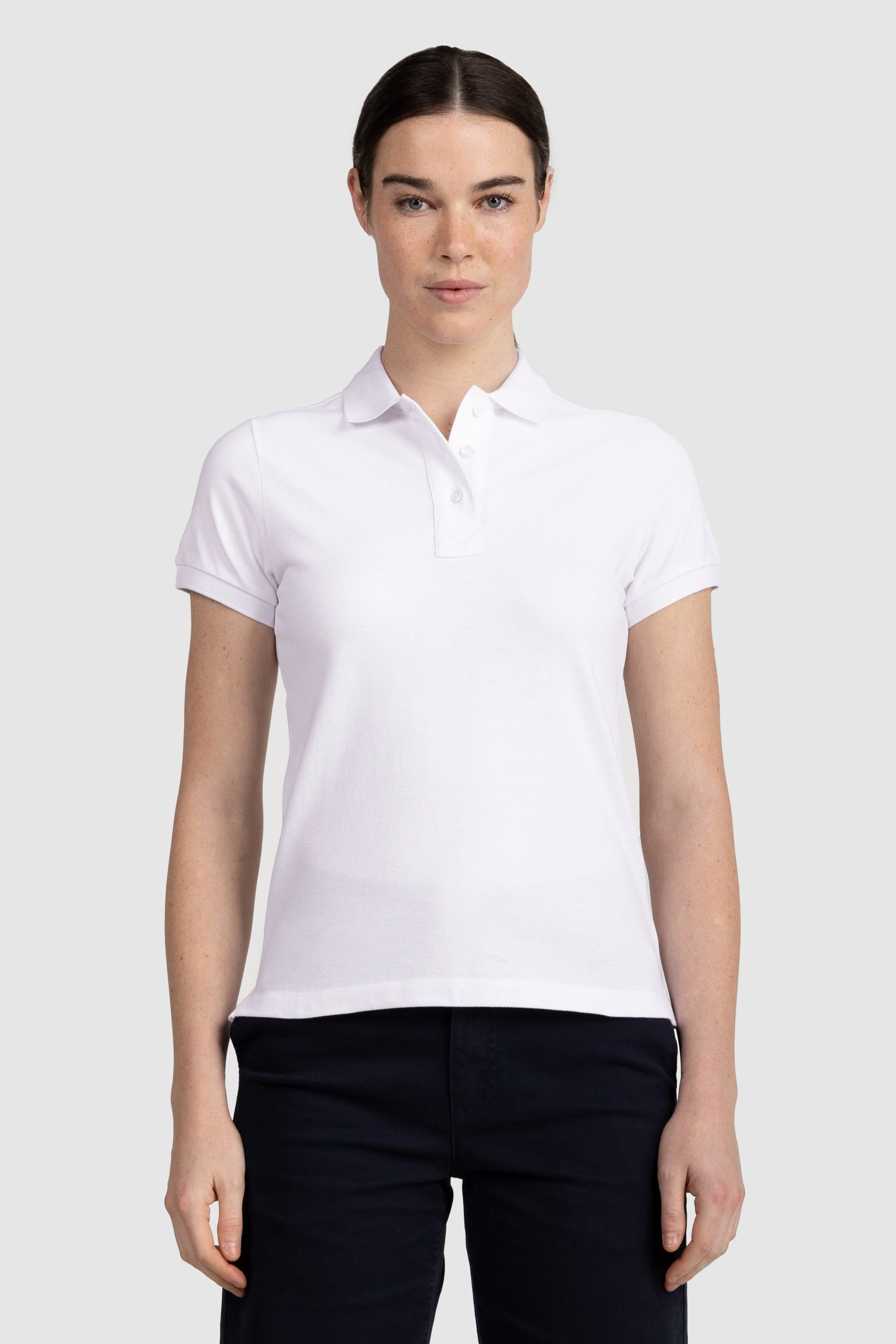 Womens Standard Polo Shirt White