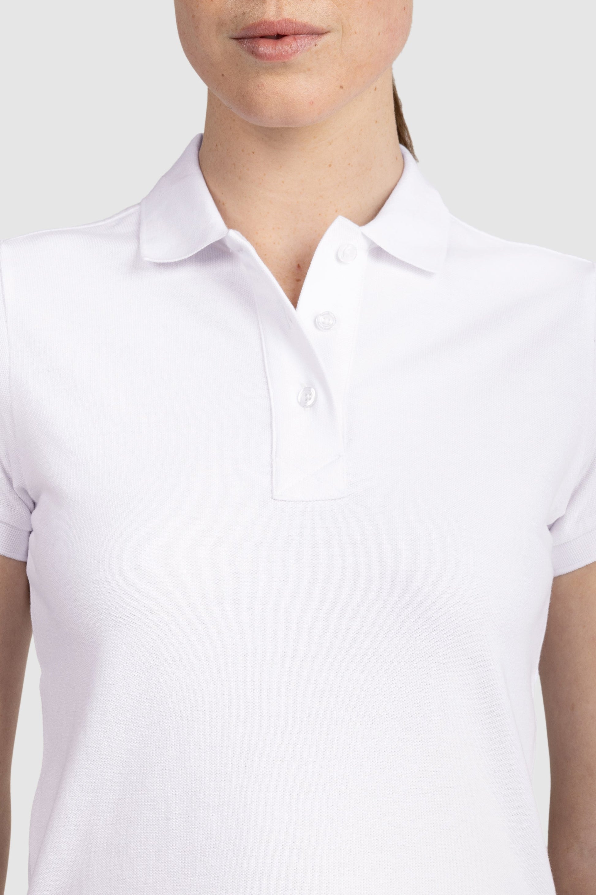 Womens Standard Polo Shirt White