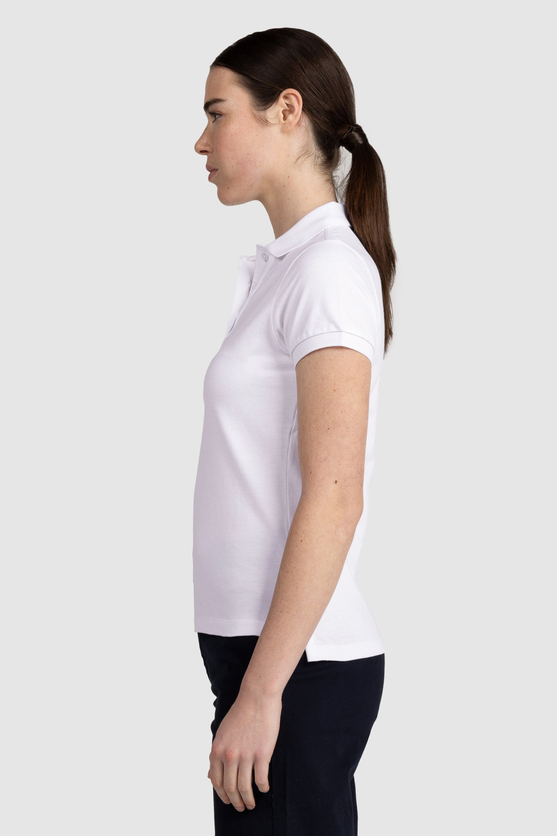 Womens Standard Polo Shirt White